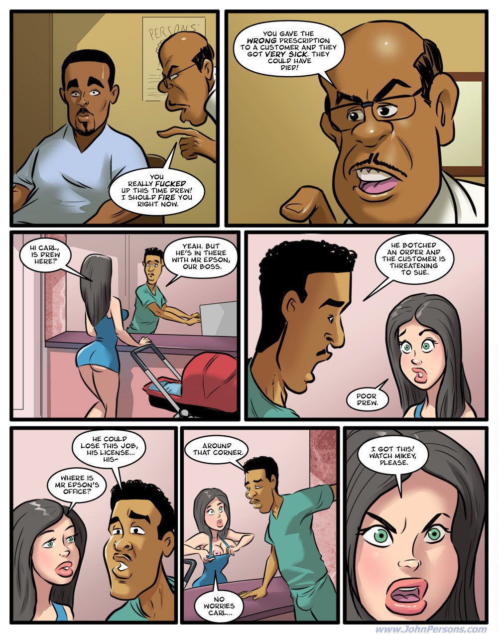 Nanny Misbehavin’ [JohnPersons.com] - Chapter 1 — Page 7