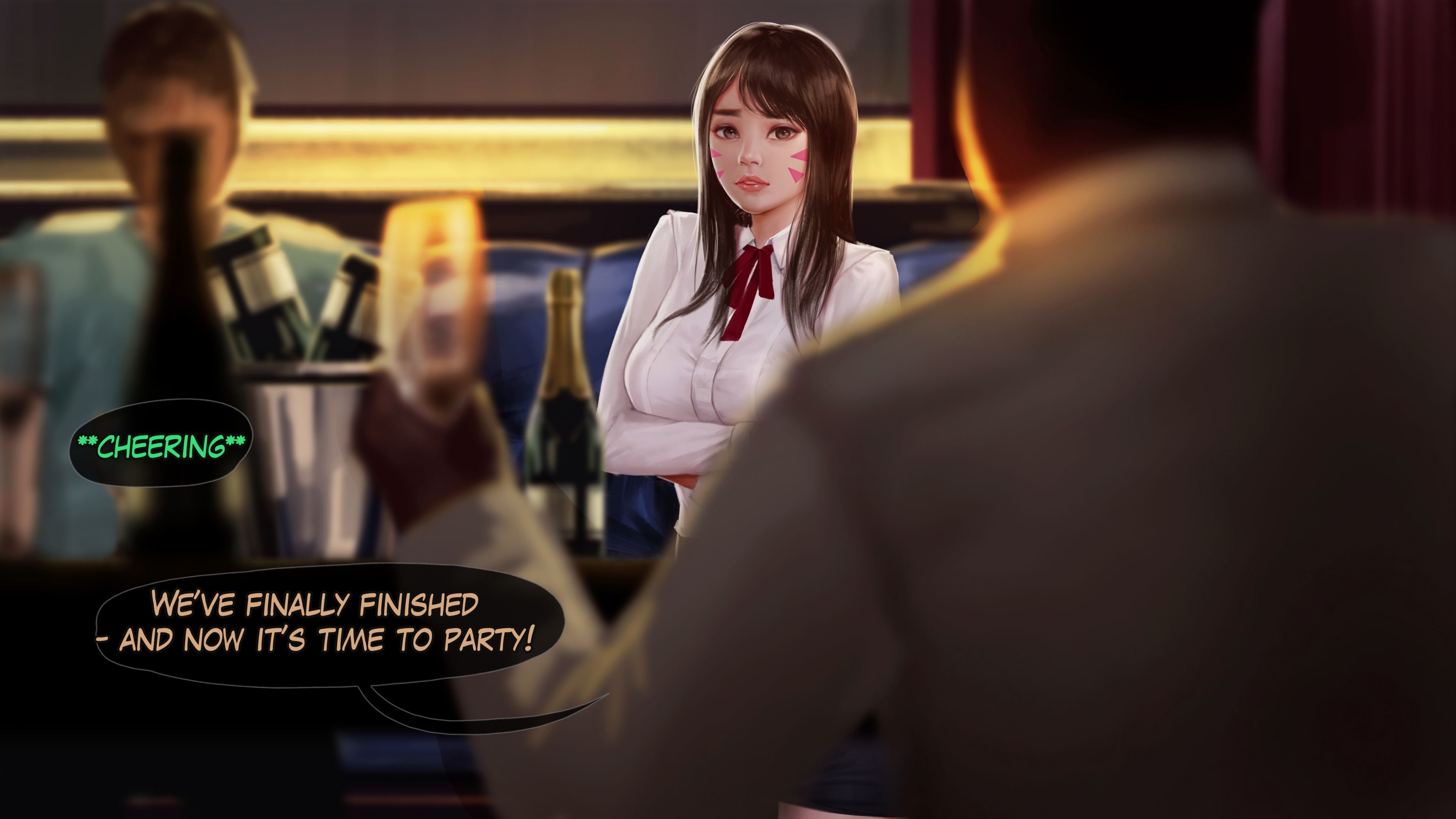 NTR – Gaming Girl (Overwatch) [Firolian] - Chapter 1.1 — Page 45
