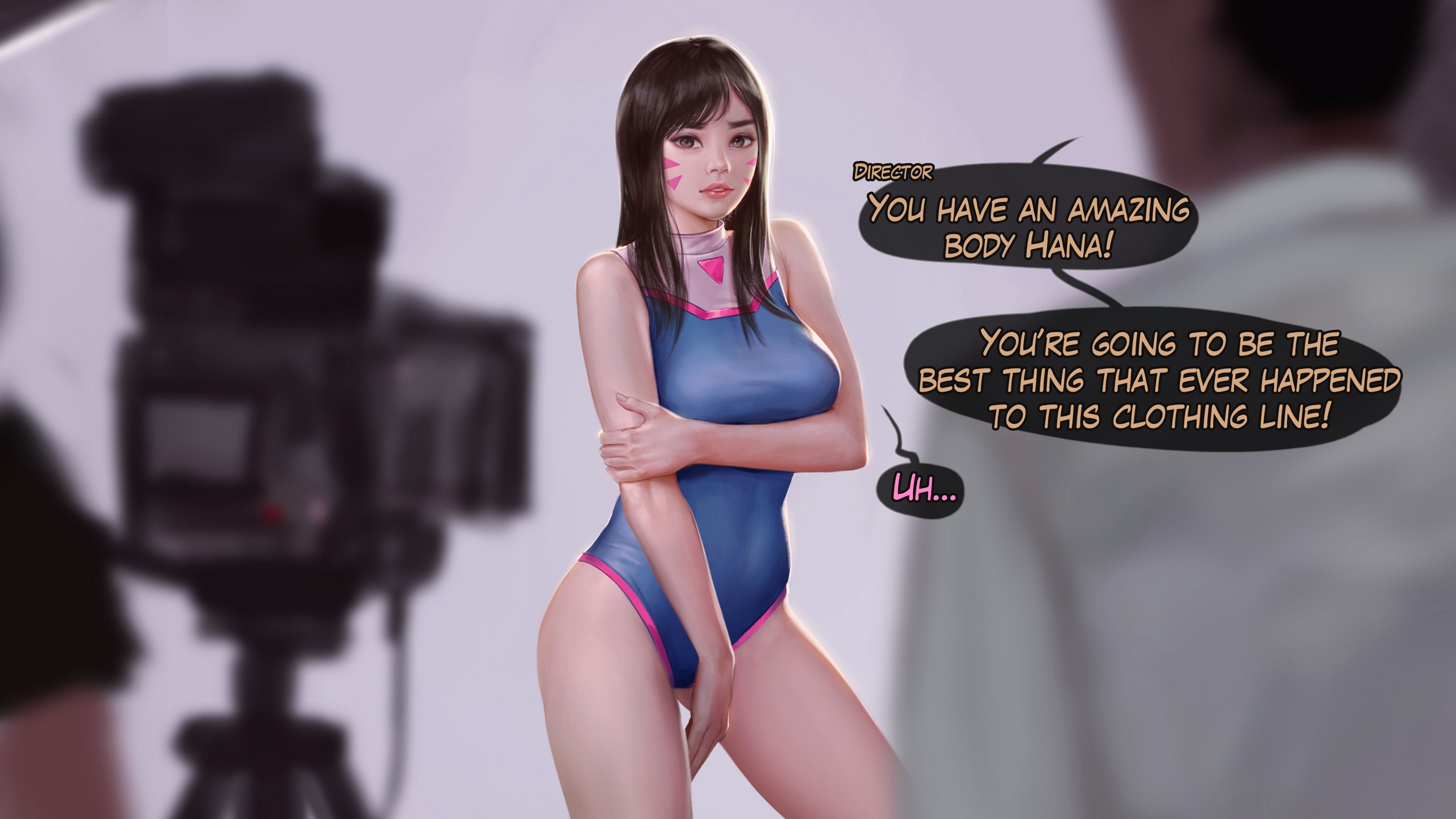 NTR – Gaming Girl (Overwatch) [Firolian] - Chapter 1.1 — Page 8