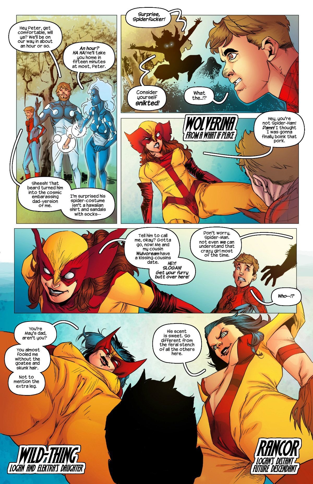 All-Sex Wolververse (Spider-Man , X-Men) [Tracy Scops] - Chapter 1 — Page 6