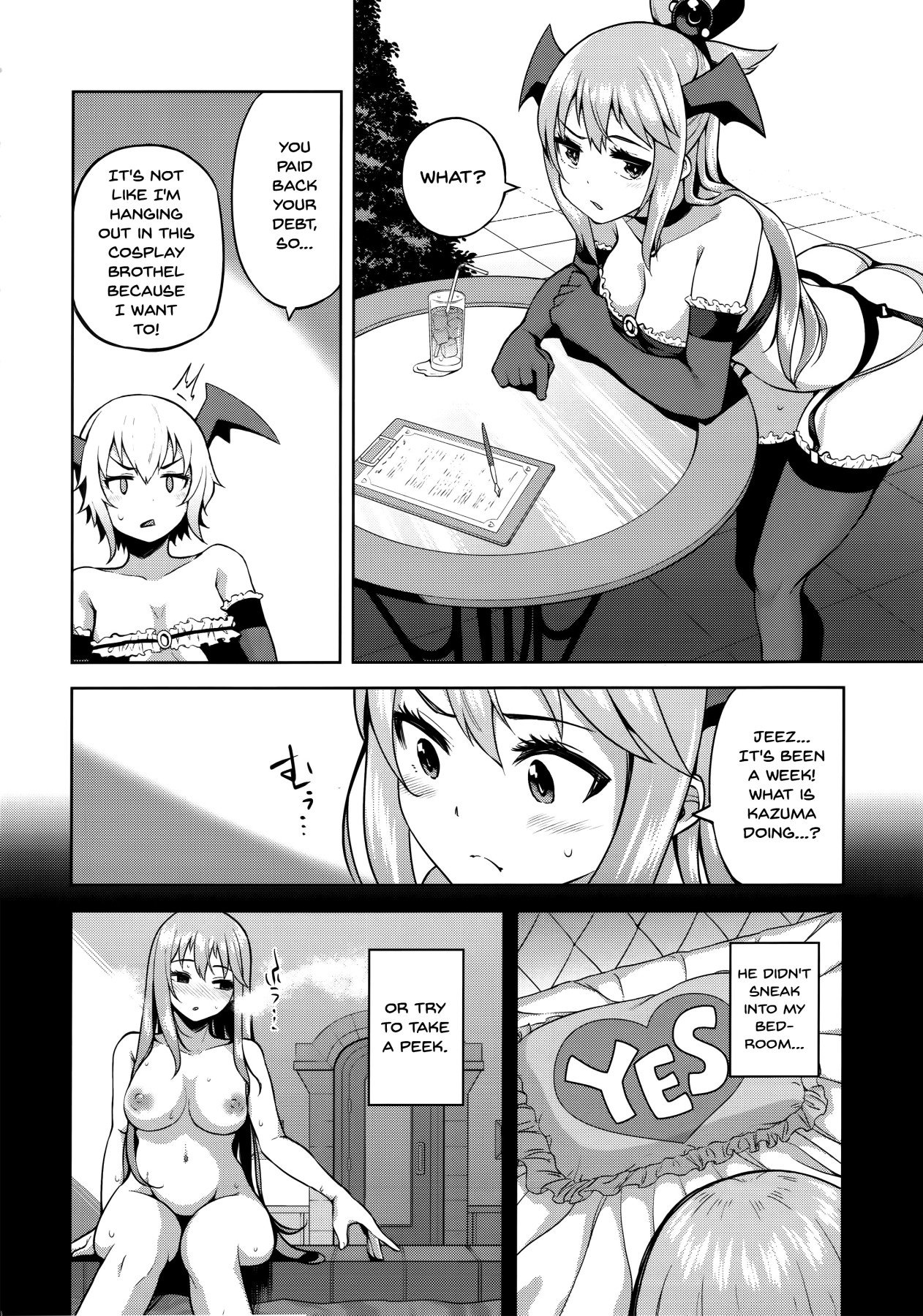 A Worthless Goddess (Kono Subarashii Sekai ni Shukufuku wo!) [Nonaka Tama] - Chapter 2 — Page 8