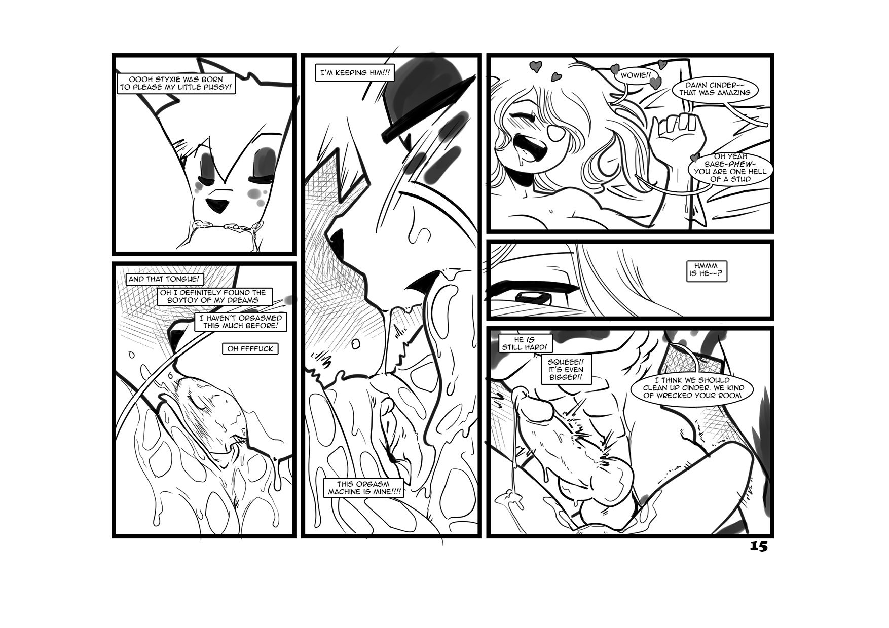 Mrs. DeWiddle And Her Boy Toy [Rabies T Lagomorph] - Chapter 1 — Page 15