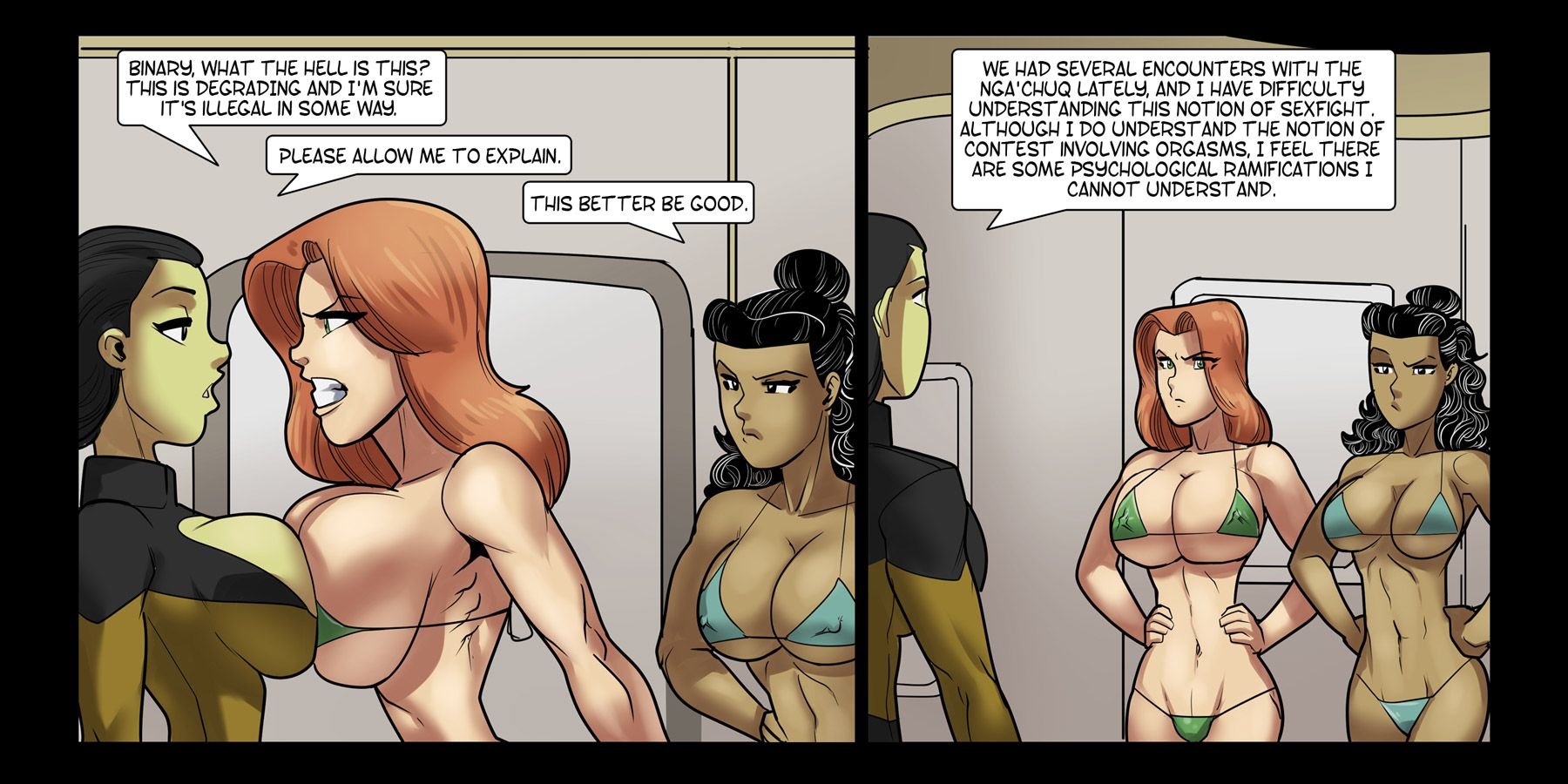 Galaxy Jaunt (Star Trek) [Rabies T Lagomorph] - Chapter 1 — Page 19