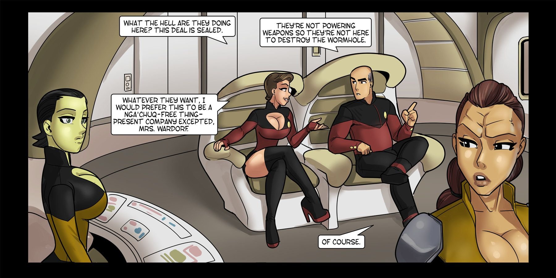 Galaxy Jaunt (Star Trek) [Rabies T Lagomorph] - Chapter 1 — Page 6
