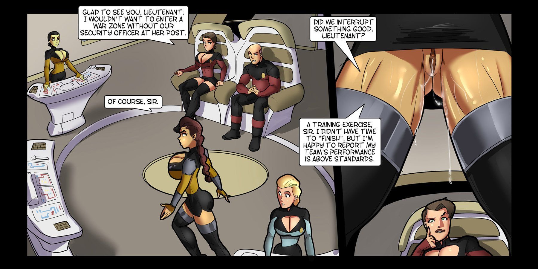 Galaxy Jaunt (Star Trek) [Rabies T Lagomorph] - Chapter 2 — Page 9