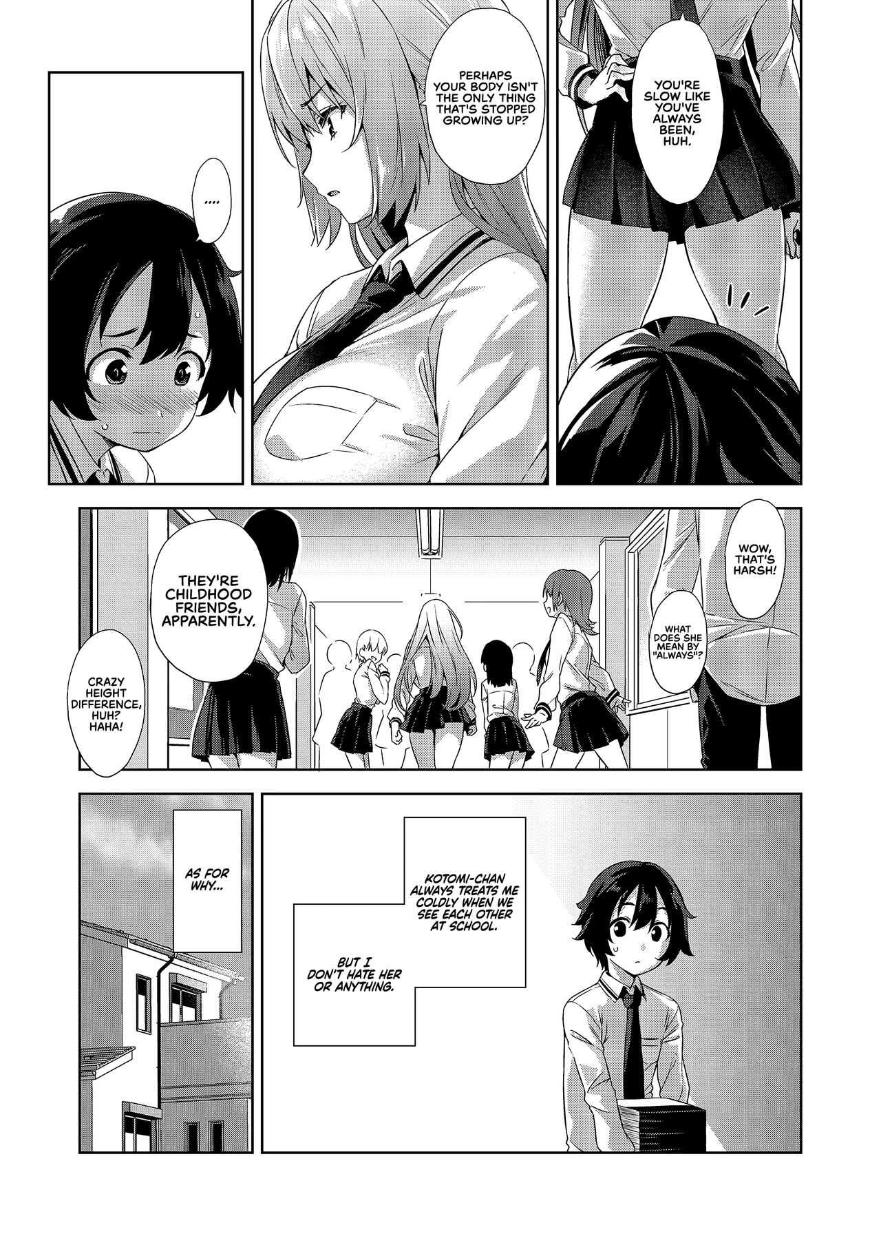 My Big Girlfriend Acts The Polar Opposite In Bed And At School [Mikemono Yuu] - Chapter 1 — Page 6