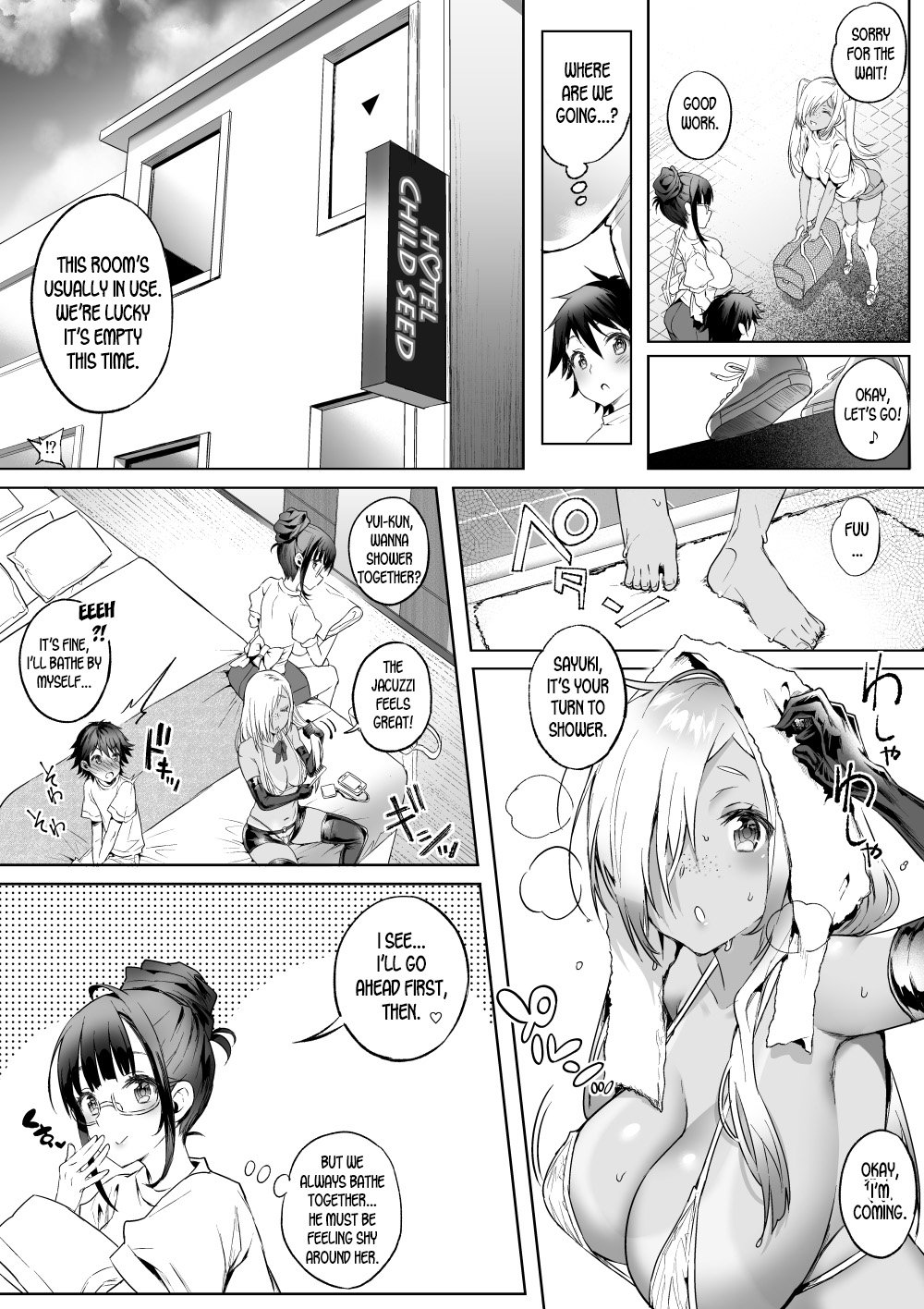 Sayuki Onee-san wa Gaman ga Dekinai [Poruno Ibuki] - Chapter 3 — Page 8