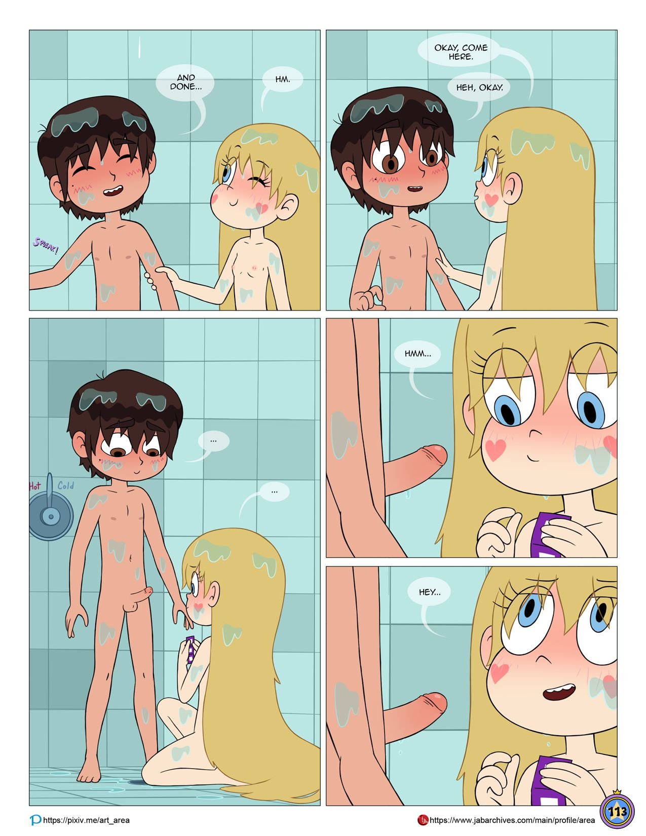 Between Friends (Star VS. The Forces Of Evil) [Area] - Chapter 1 — Page 115