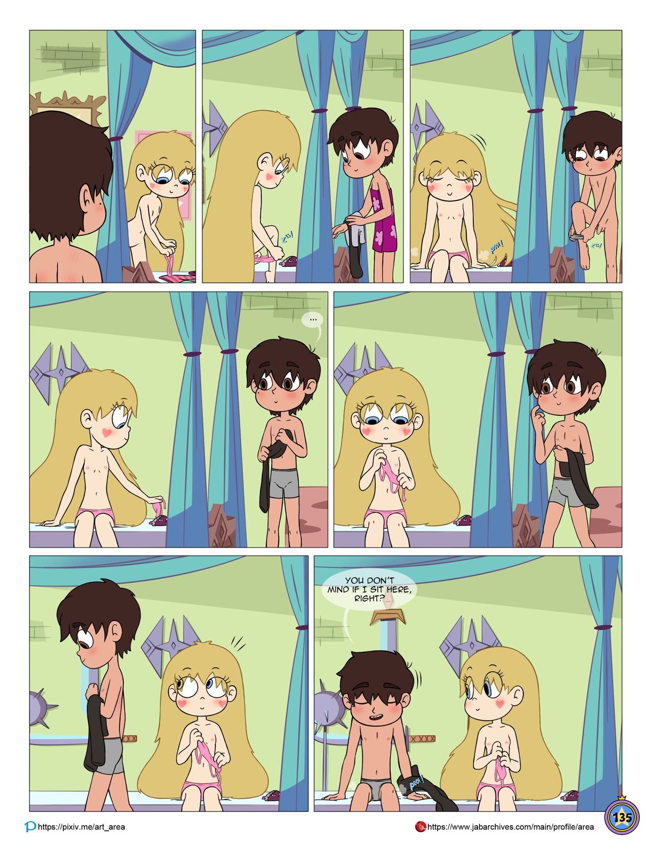 Between Friends (Star VS. The Forces Of Evil) [Area] - Chapter 1 — Page 137
