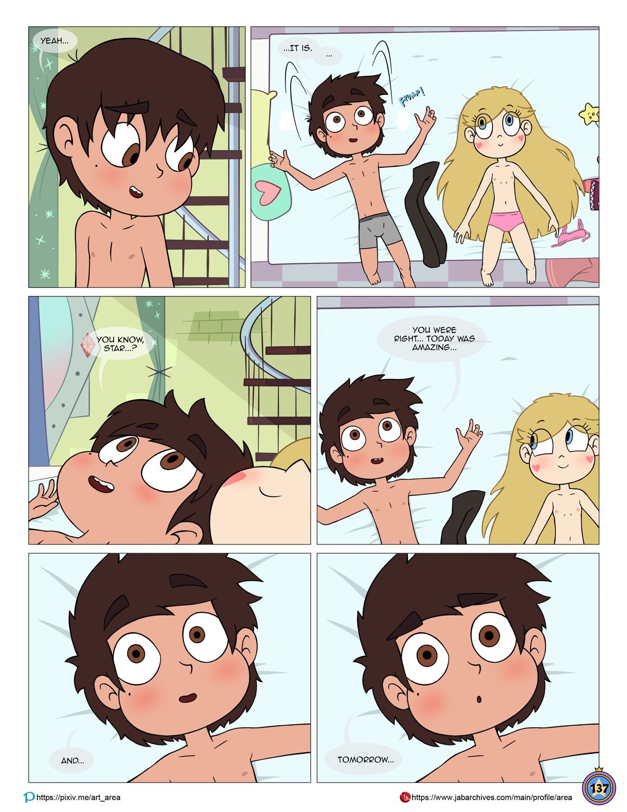Between Friends (Star VS. The Forces Of Evil) [Area] - Chapter 1 — Page 139