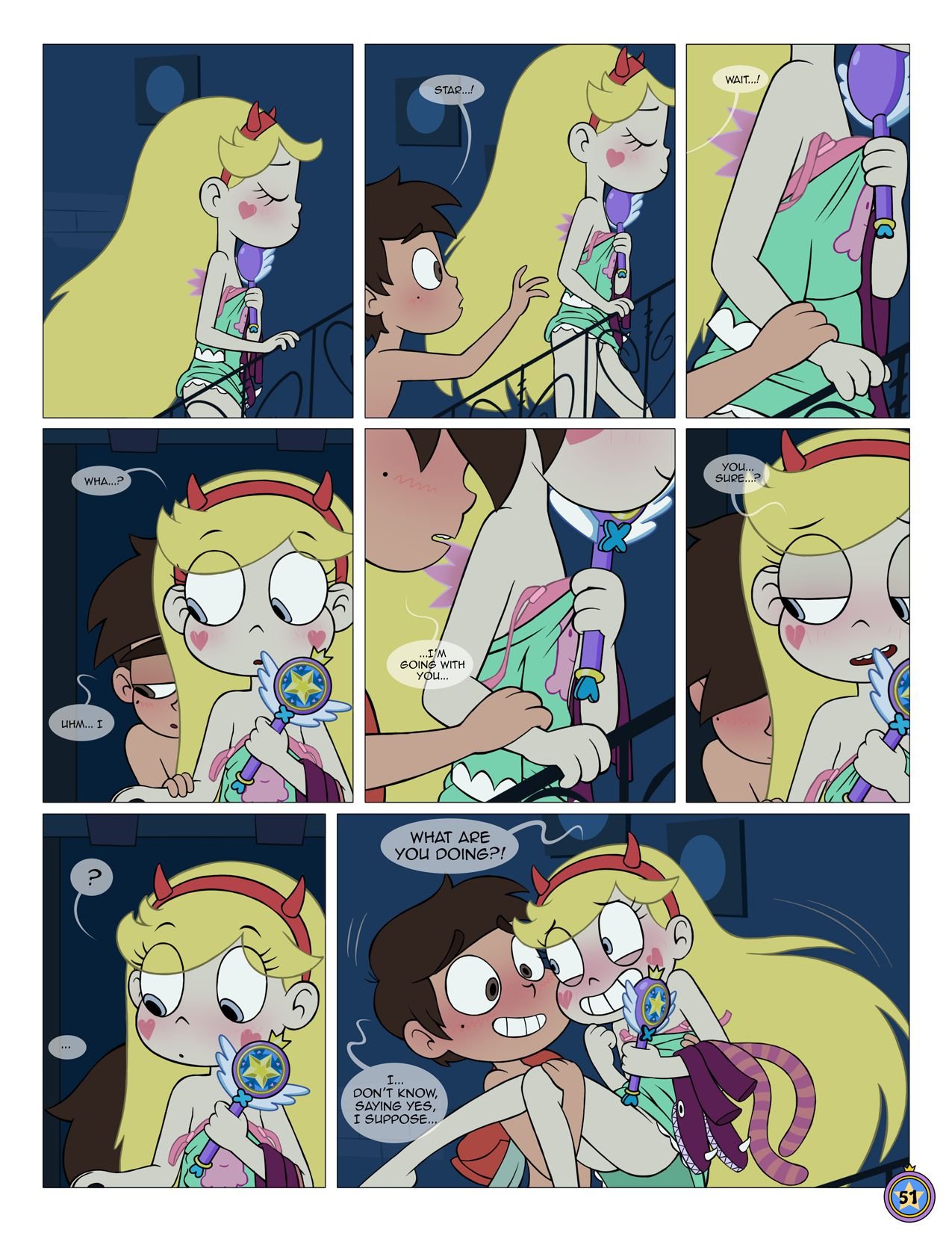 Between Friends (Star VS. The Forces Of Evil) [Area] - Chapter 1 — Page 53