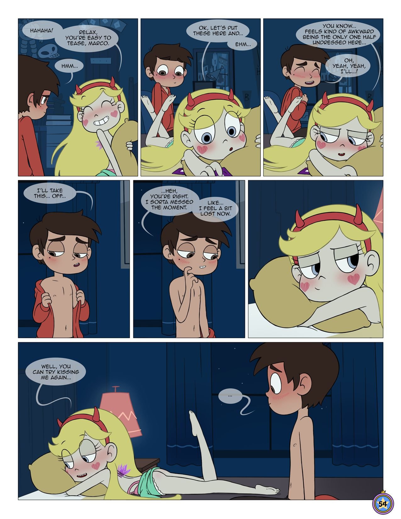 Between Friends (Star VS. The Forces Of Evil) [Area] - Chapter 1 — Page 56