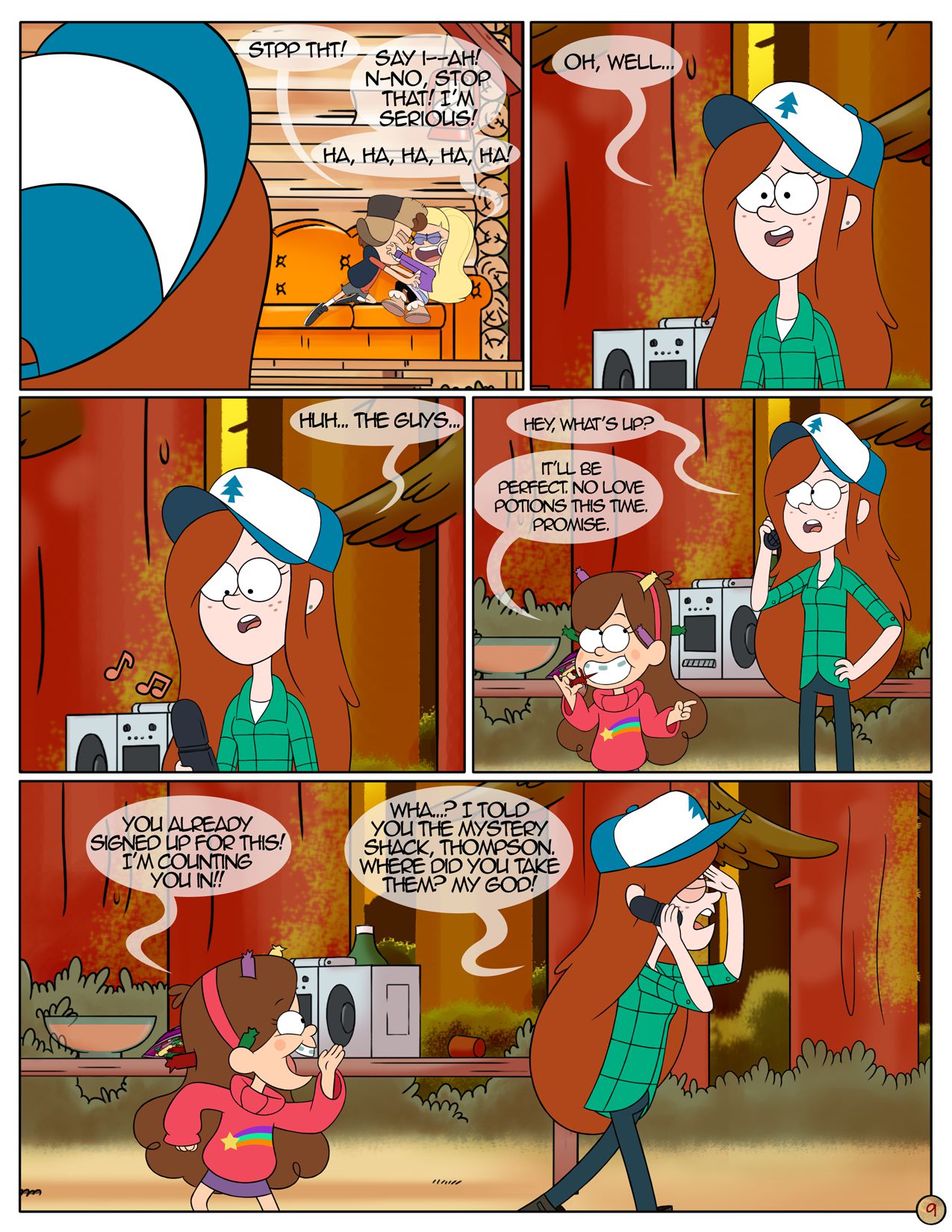 Next Summer (Gravity Falls) [Area] - Chapter 1 — Page 10