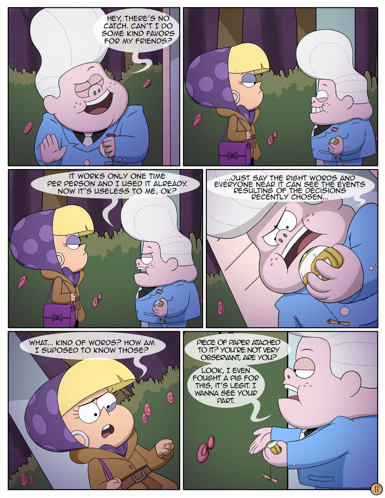 Next Summer (Gravity Falls) [Area] - Chapter 1 — Page 12