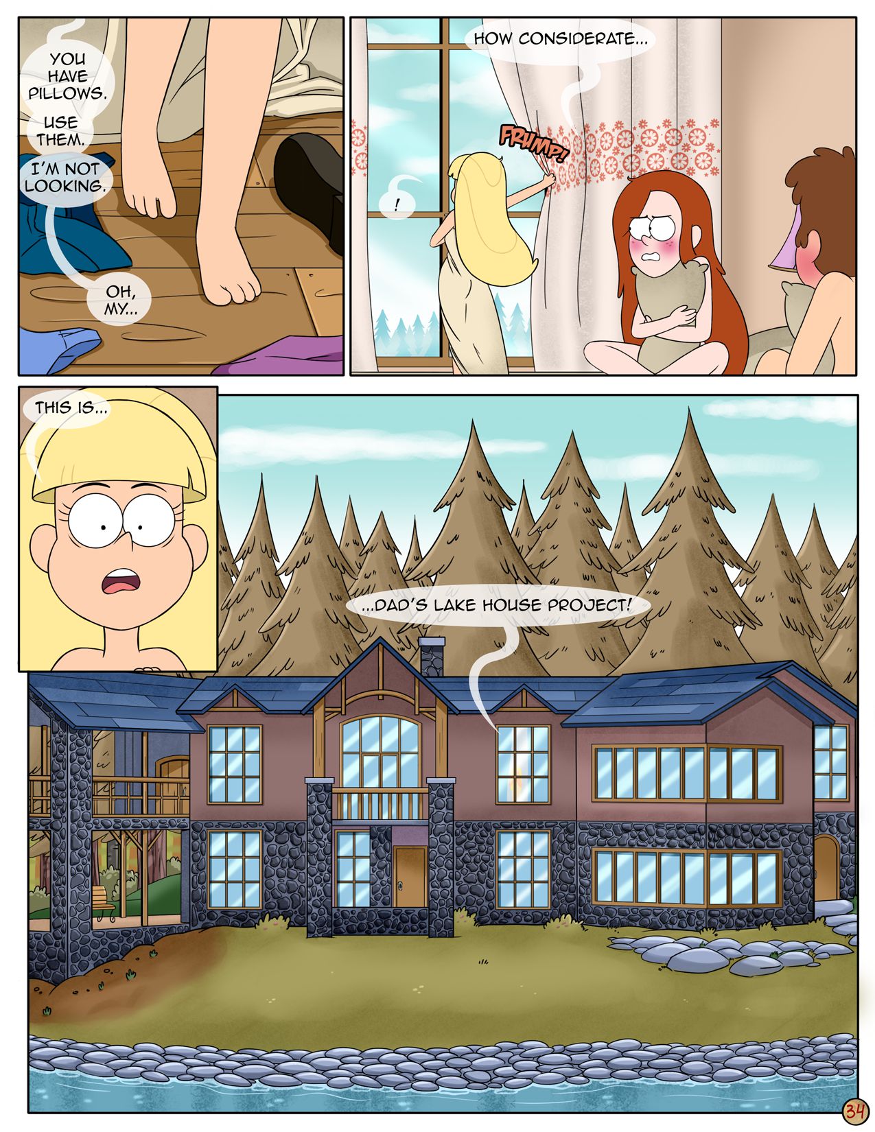 Next Summer (Gravity Falls) [Area] - Chapter 1 — Page 35