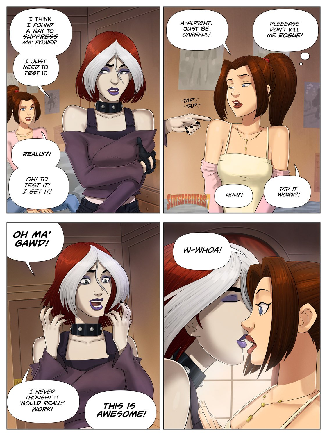 Rogue Lust – Powerslave (X-Men – Evolution) [SunSetRiders7 , GunSmoke] - Chapter 1 — Page 4