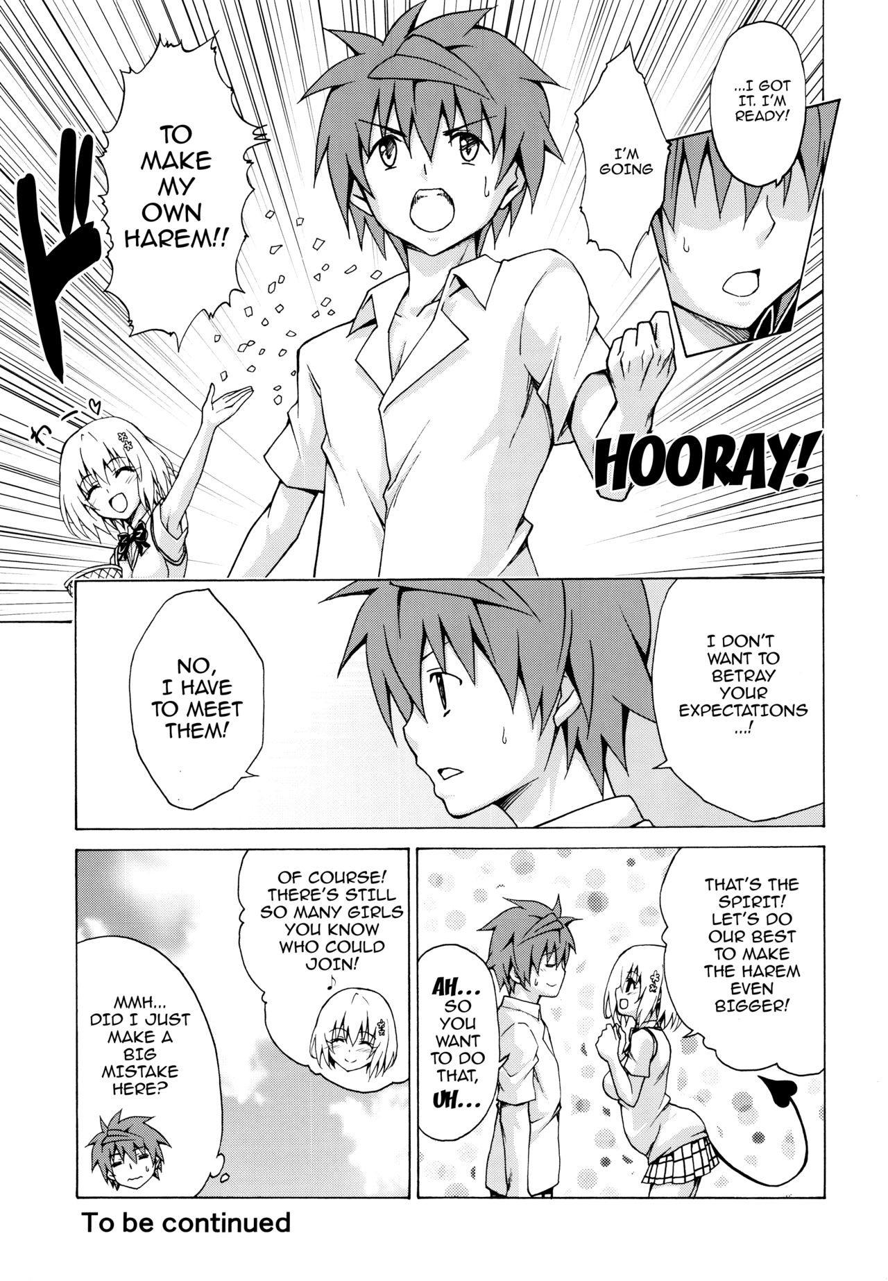 Mezase! Rakuen Keikaku (To Love-Ru) [Kasukabe Taro] - Chapter 3 — Page 28