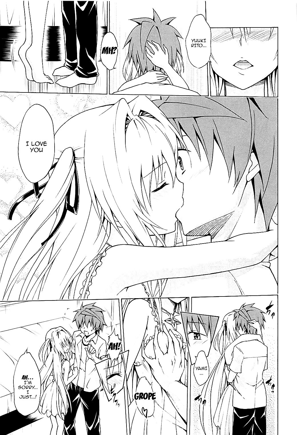 Mezase! Rakuen Keikaku (To Love-Ru) [Kasukabe Taro] - Chapter 4 — Page 12
