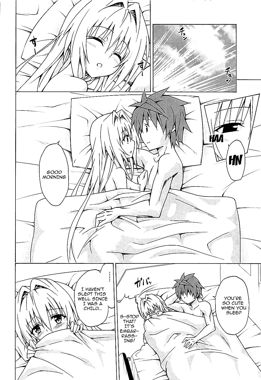 Mezase! Rakuen Keikaku (To Love-Ru) [Kasukabe Taro] - Chapter 4 — Page 35