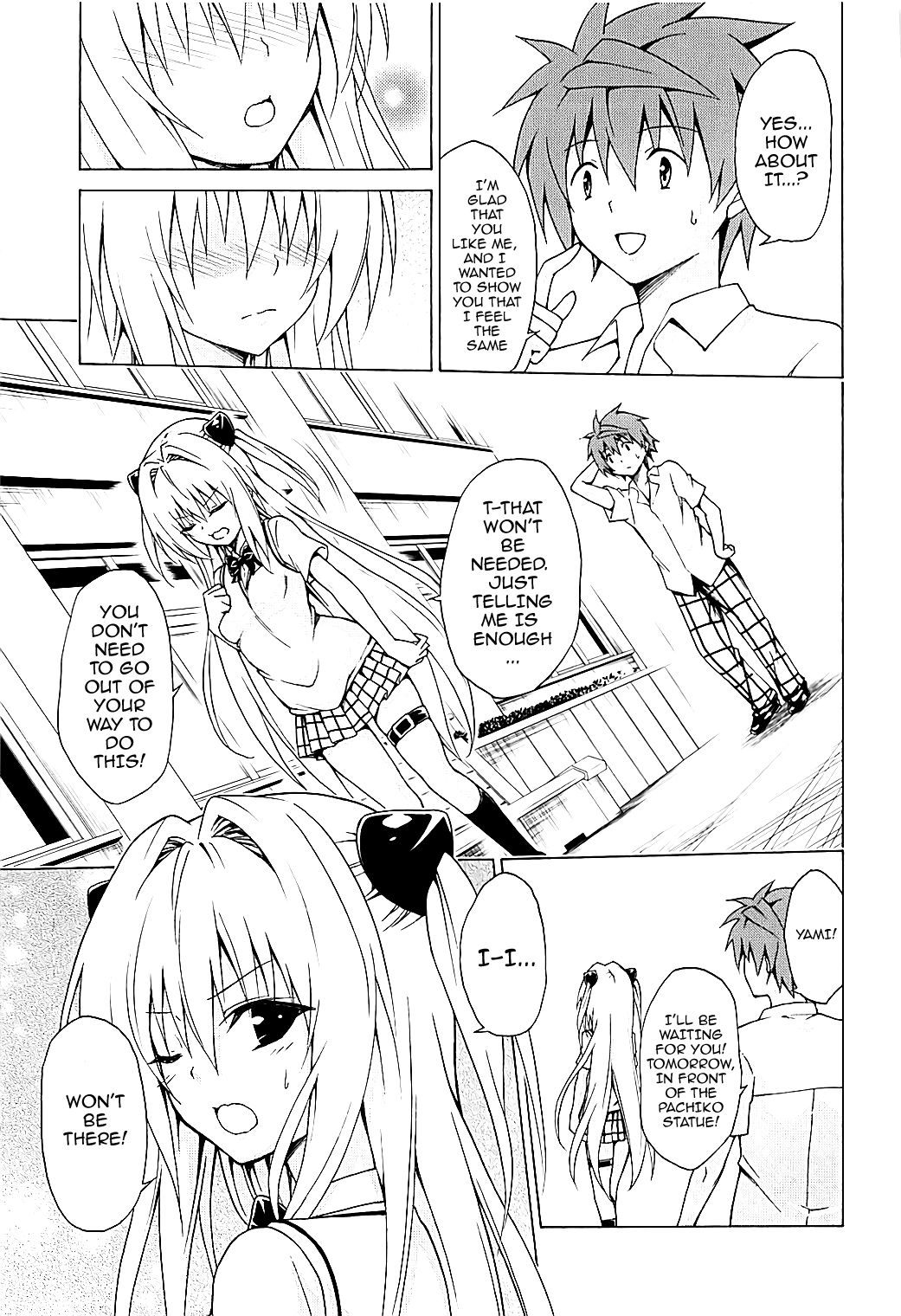 Mezase! Rakuen Keikaku (To Love-Ru) [Kasukabe Taro] - Chapter 4 — Page 4