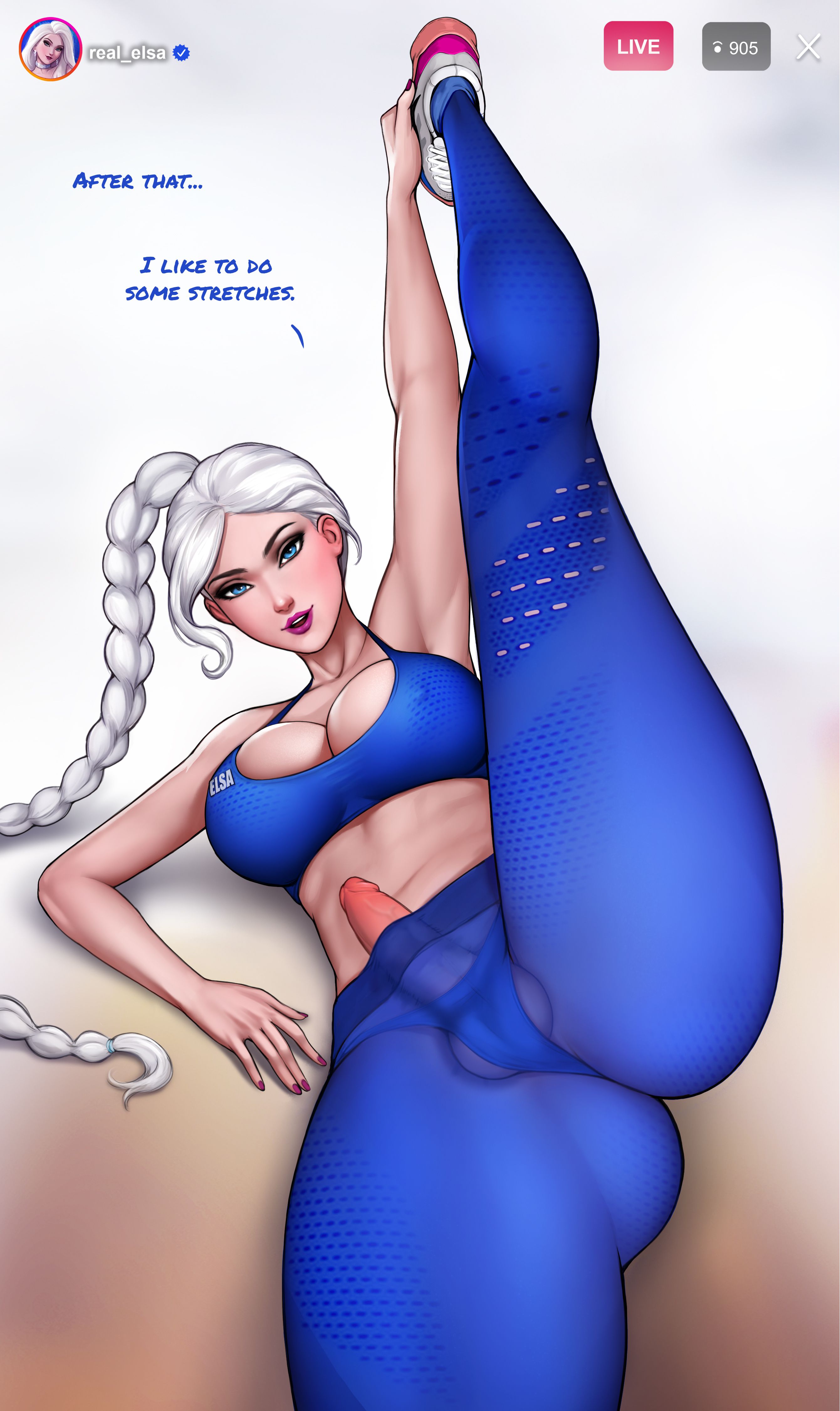 How To Train Your Ass With Elsa (Frozen) [Aroma Sensei] - Chapter 1.3 — Page 8