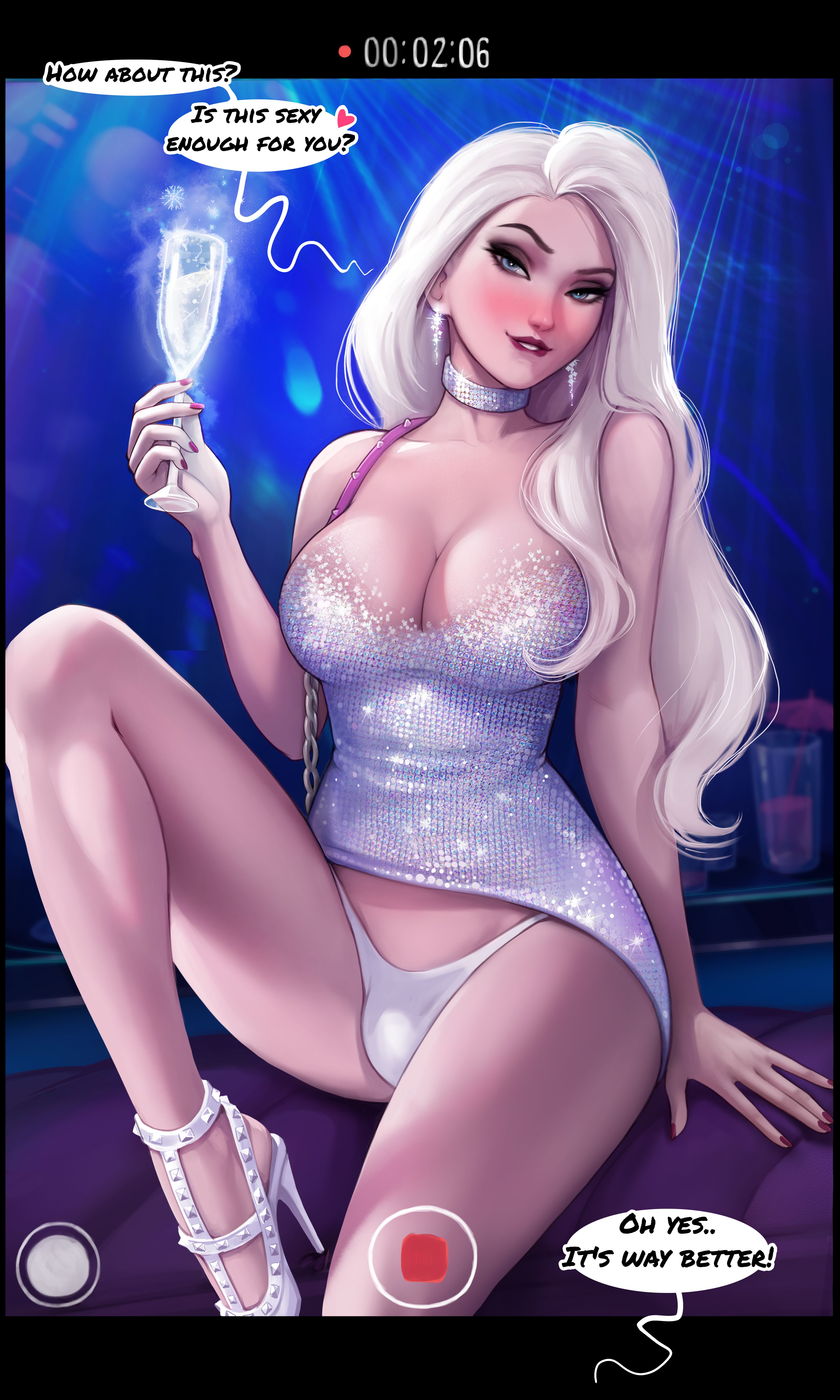 Party Elsa (Frozen) [Aroma Sensei] - Chapter 1.3 — Page 4