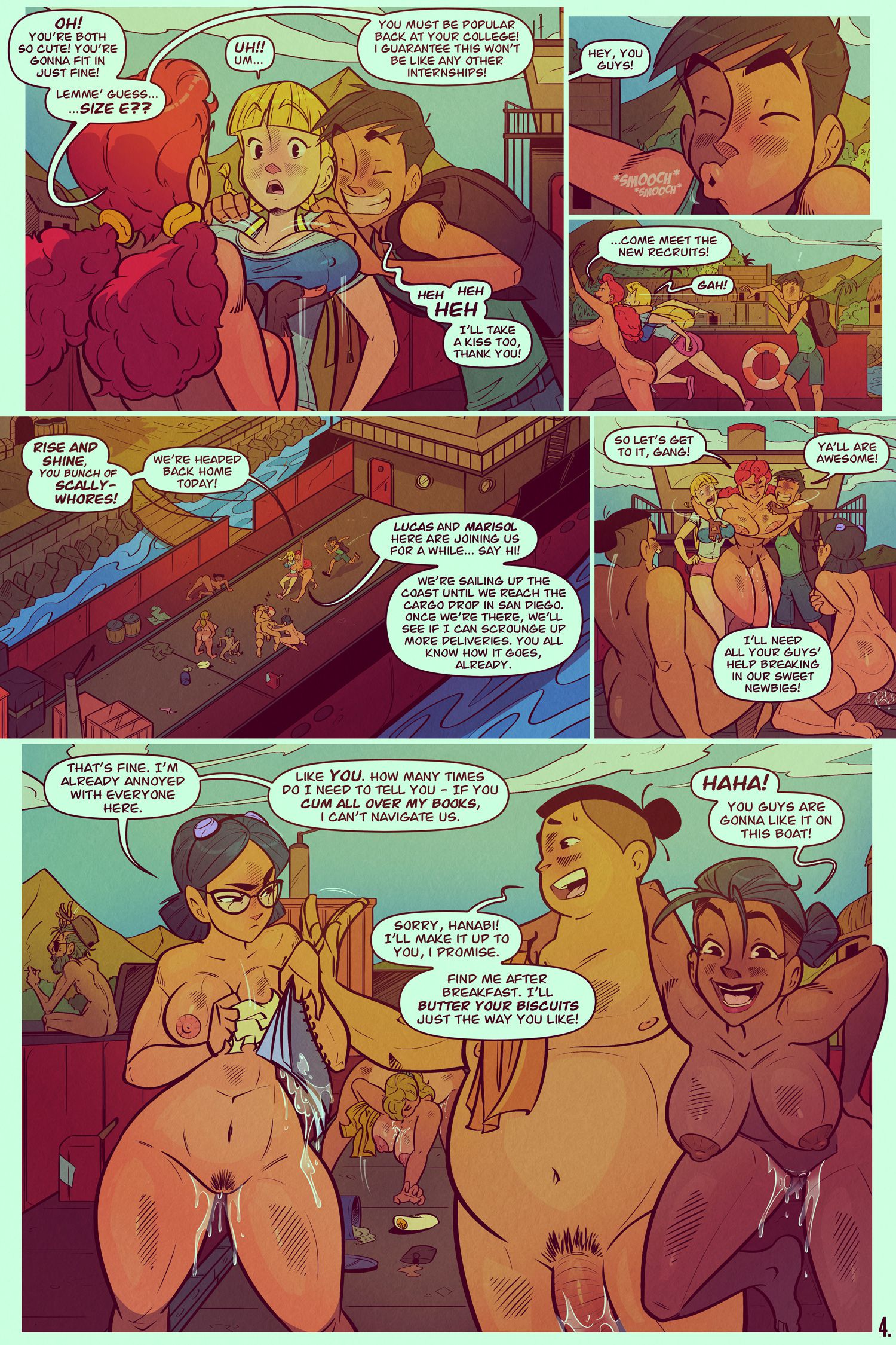 Captain Connie [Laz] - Chapter 1 — Page 5