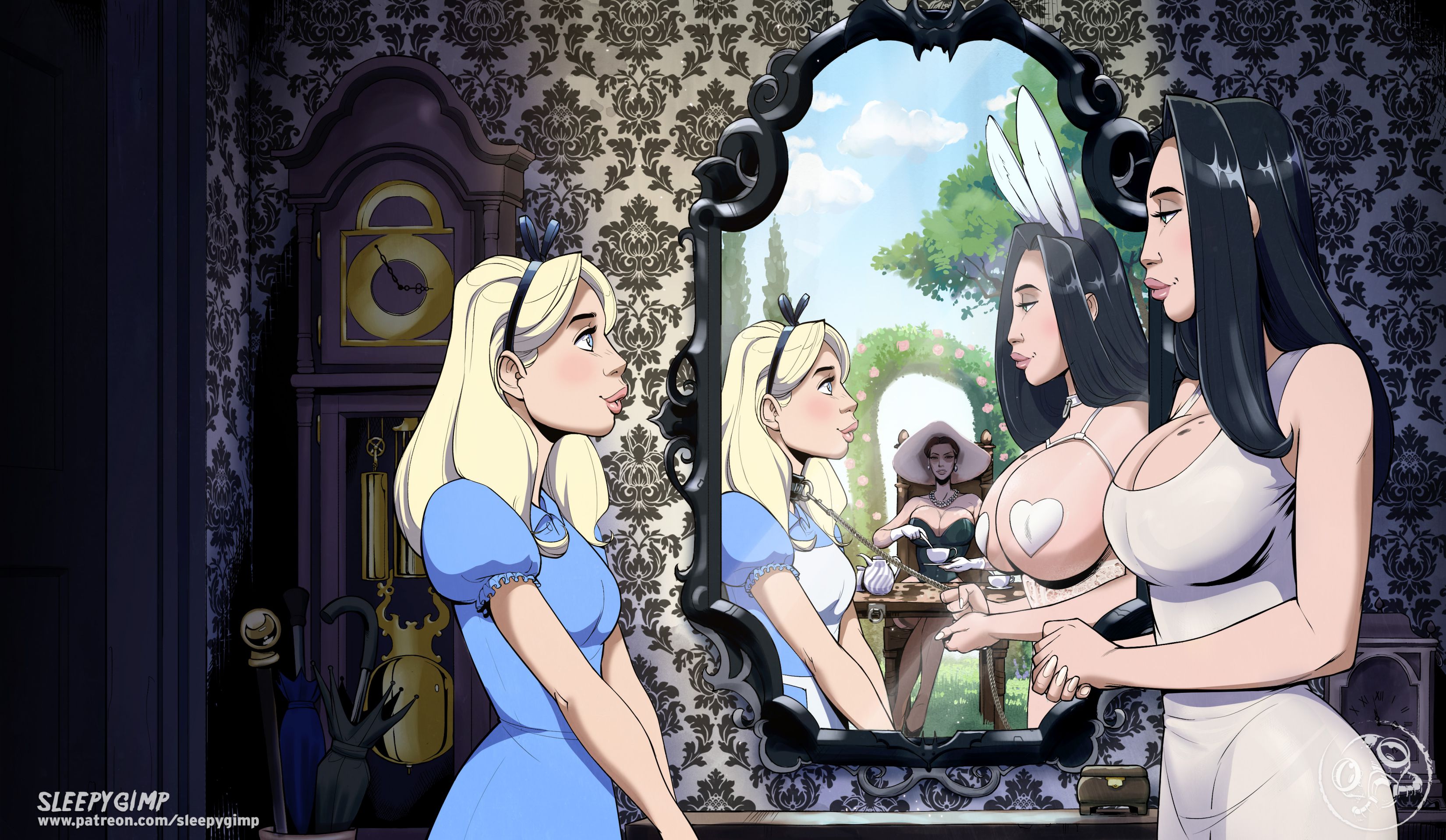Through The Looking Glass [Sleepy Gimp] - Chapter 1.5 — Page 4