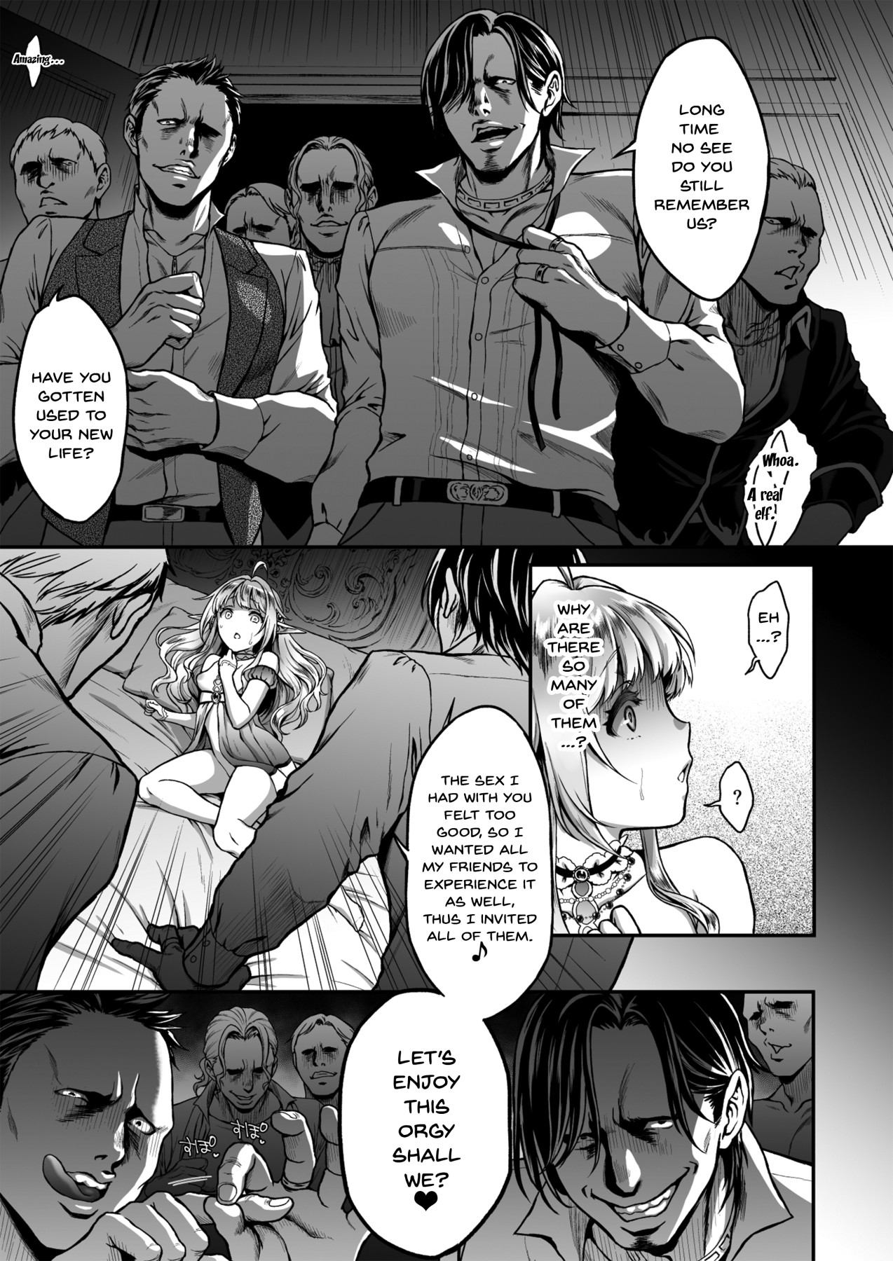 The Melancholic Elf Whore [Usagi Nagomu] - Chapter 4 — Page 9
