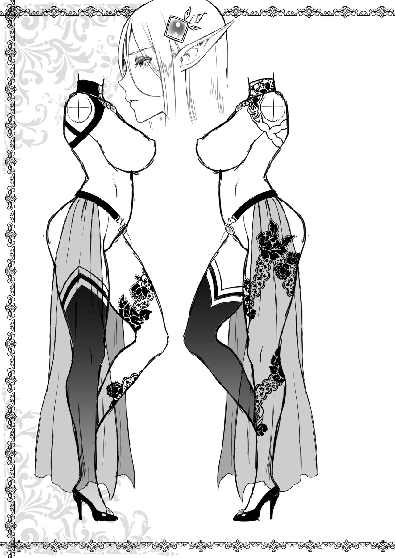 The Melancholic Elf Whore [Usagi Nagomu] - Chapter 5 — Page 38