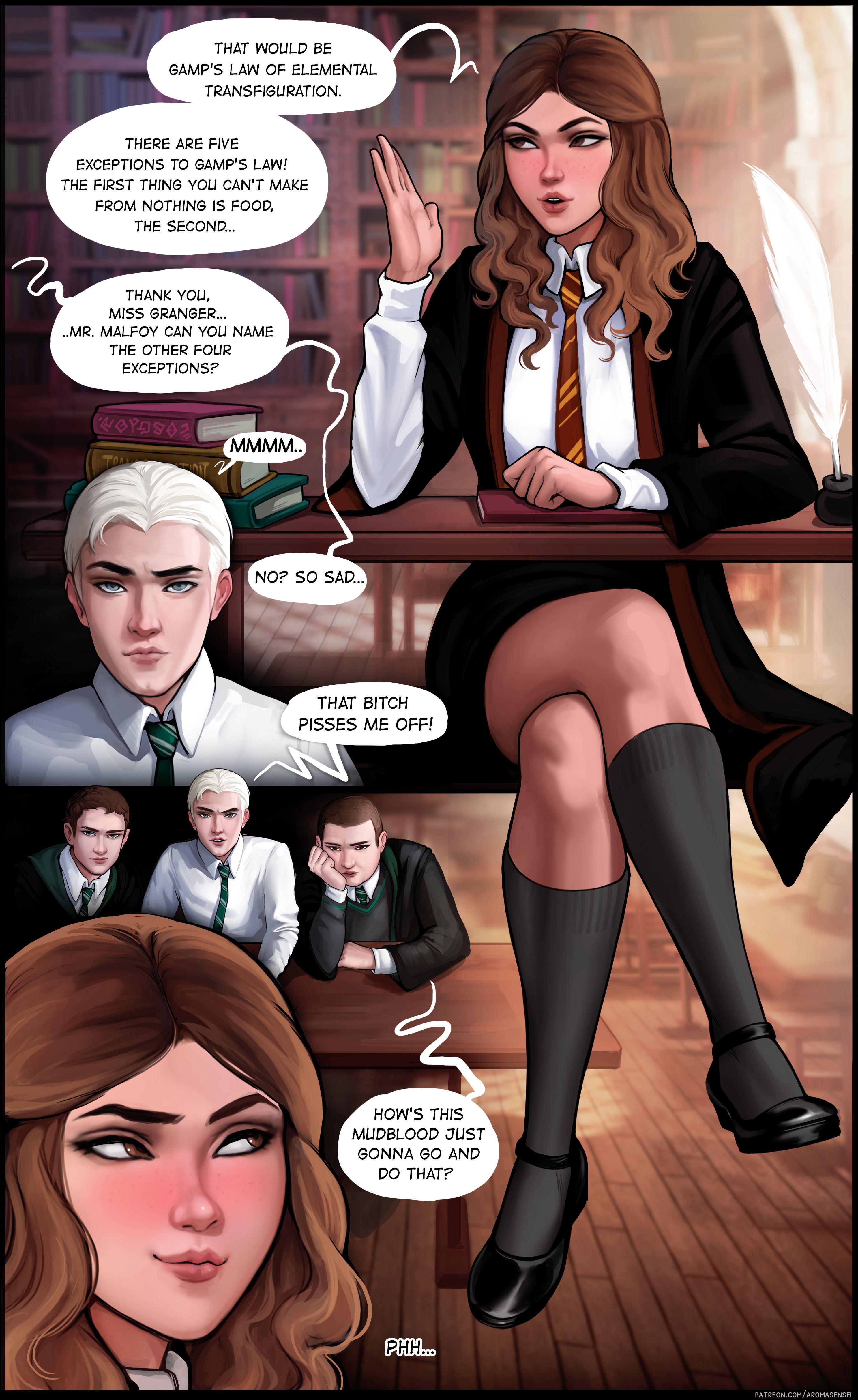 Extra Lesson (Harry Potter) [Aroma Sensei] - Chapter 1 — Page 4