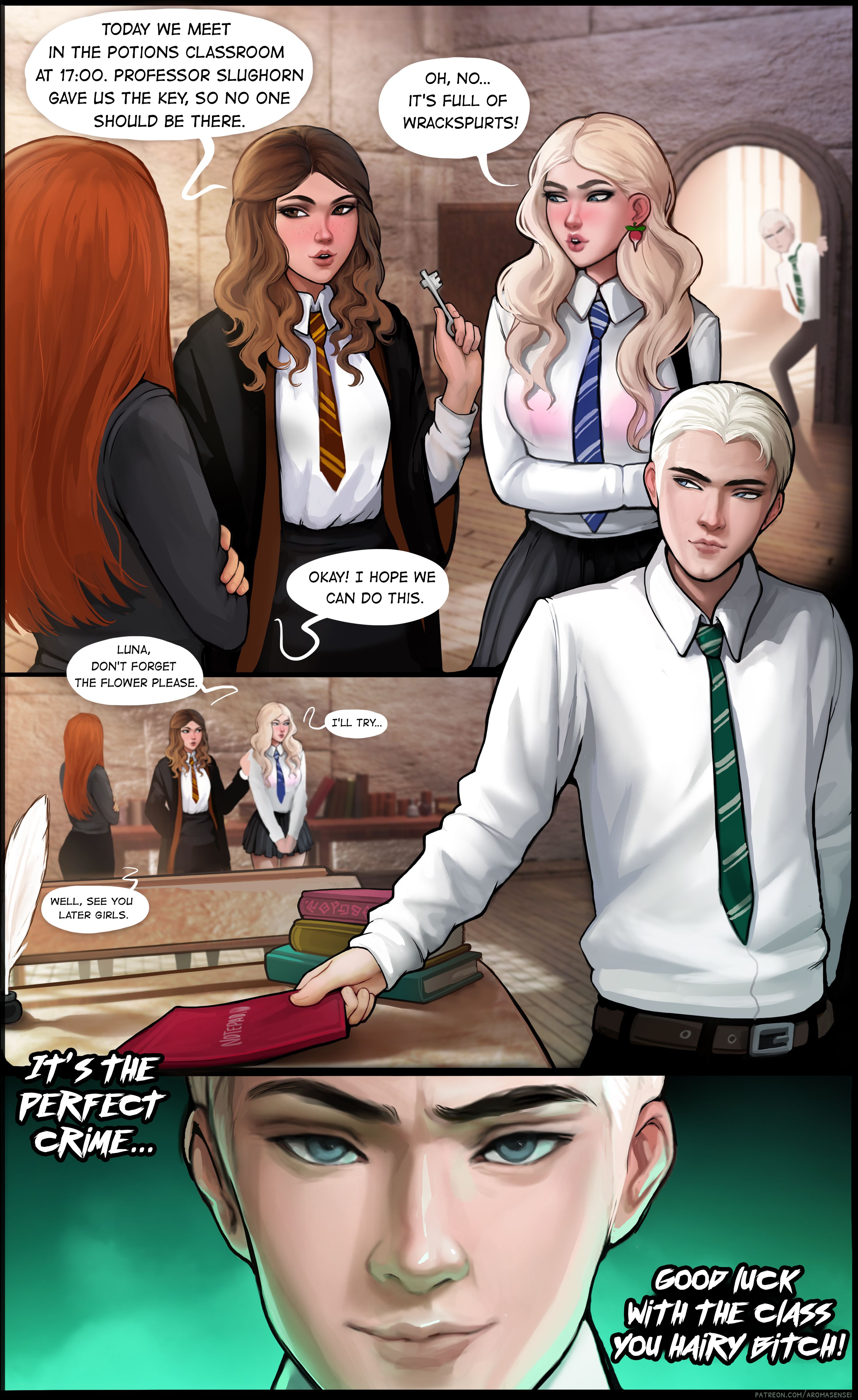 Extra Lesson (Harry Potter) [Aroma Sensei] - Chapter 1 — Page 8