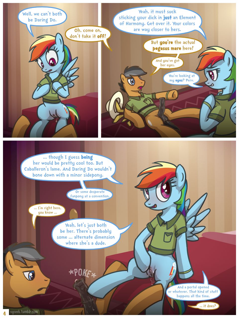 Feud Of The Fanatics (My Little Pony – Friendship Is Magic) [Syoee_B] - Chapter 1 — Page 4