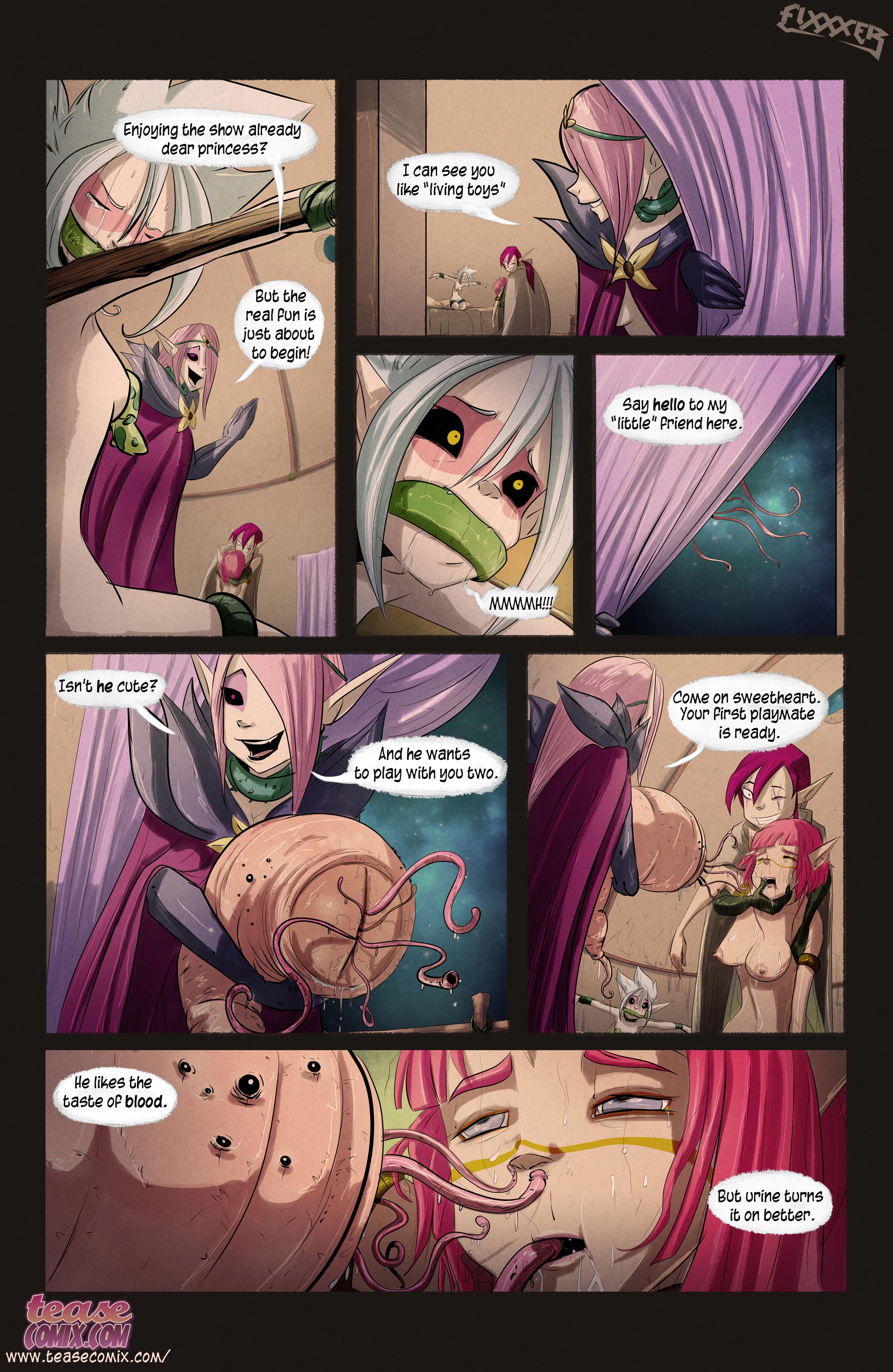 Aethel [Tease Comix] - Chapter 1 — Page 16