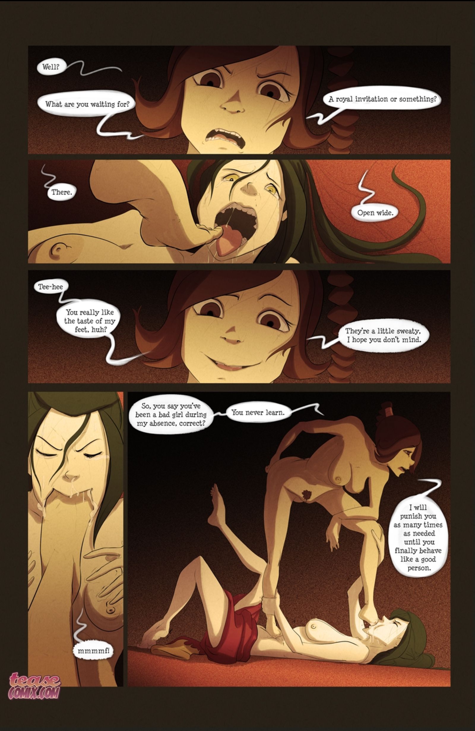 Deep Down (Avatar: The Last Airbender) [Tease Comix] - Chapter 1 — Page 13