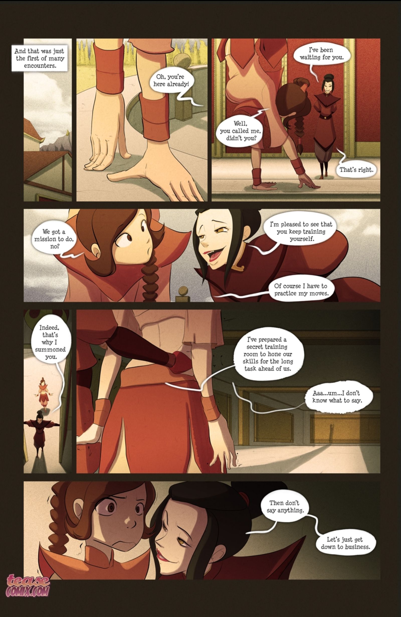 Deep Down (Avatar: The Last Airbender) [Tease Comix] - Chapter 1 — Page 16