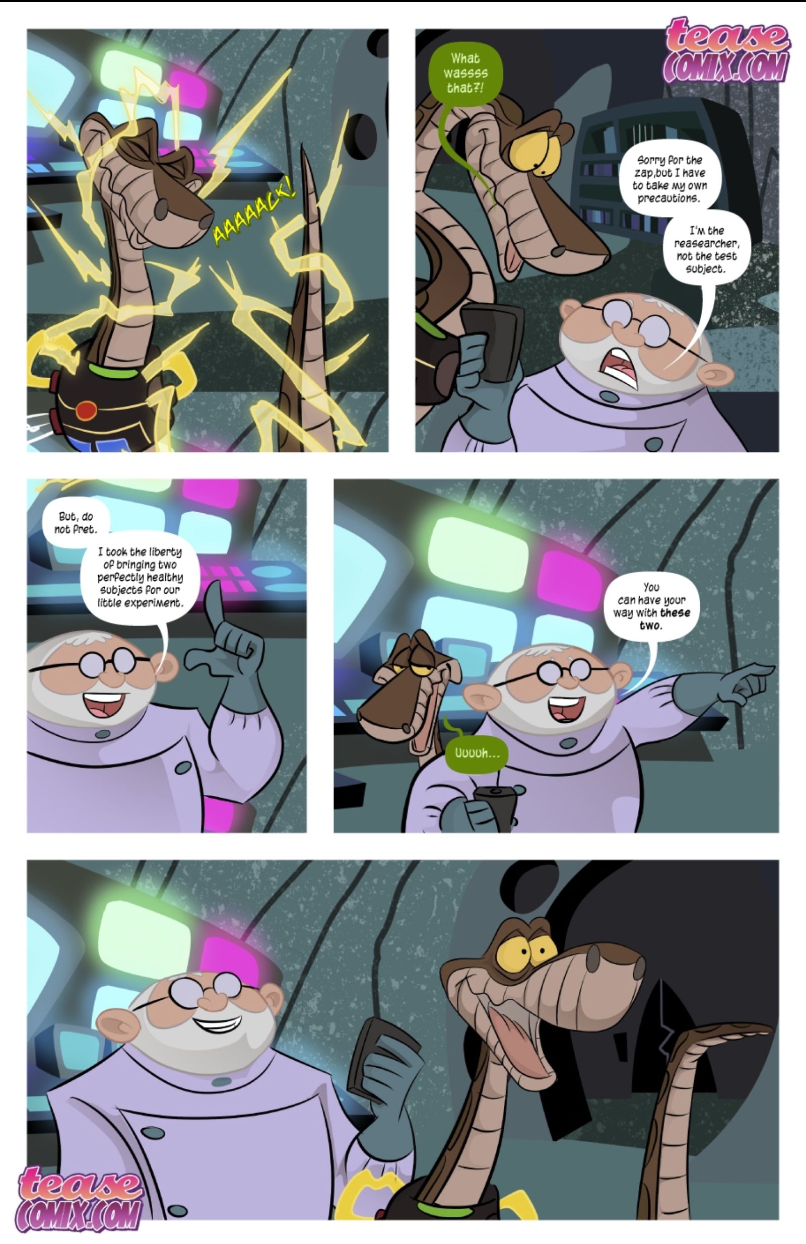 Kim Vs. Kaa (Kim Possible , The Jungle Book) [Tease Comix] - Chapter 2 — Page 17