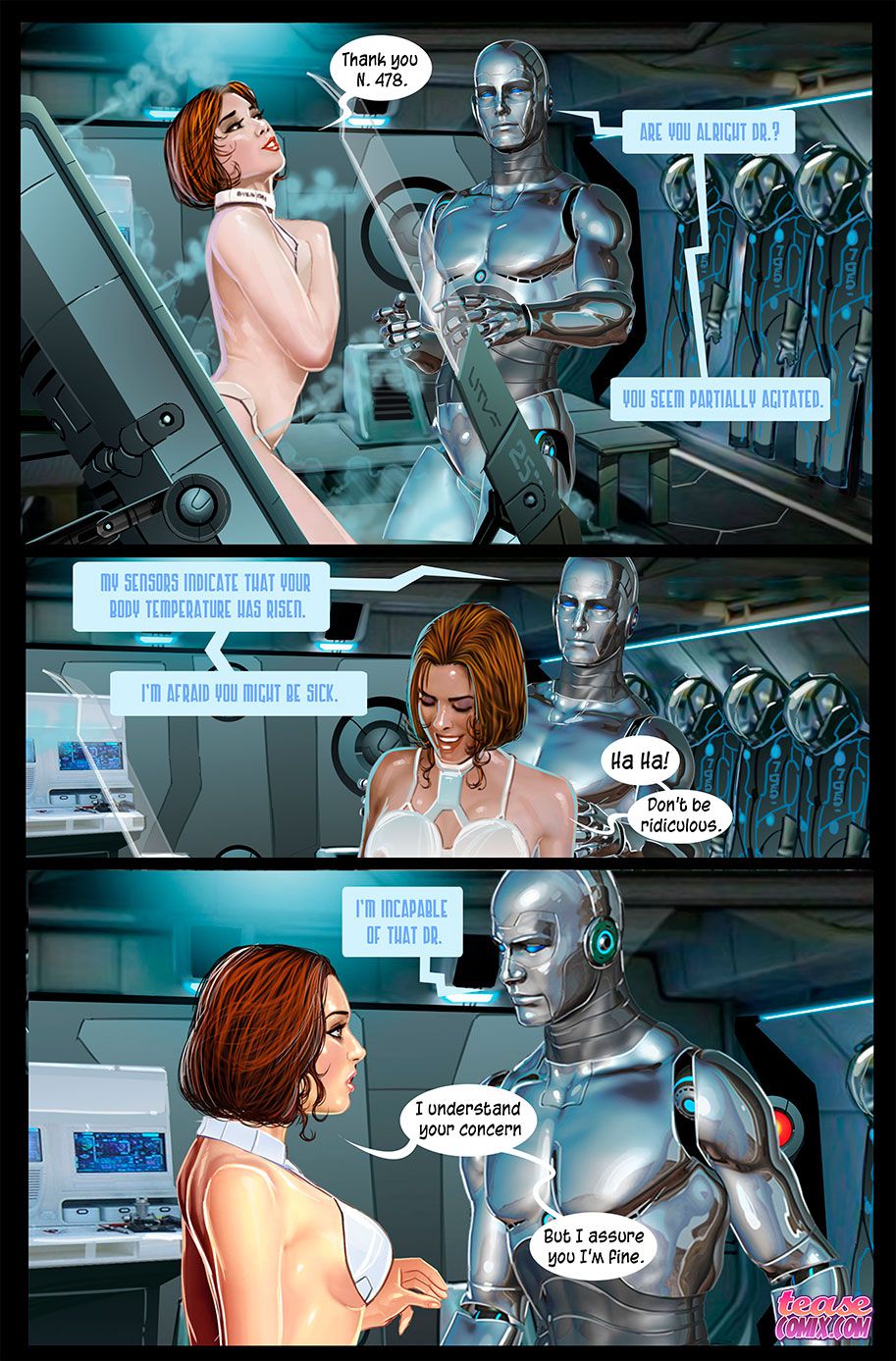 Livia Lust [Tease Comix] - Chapter 1 — Page 8