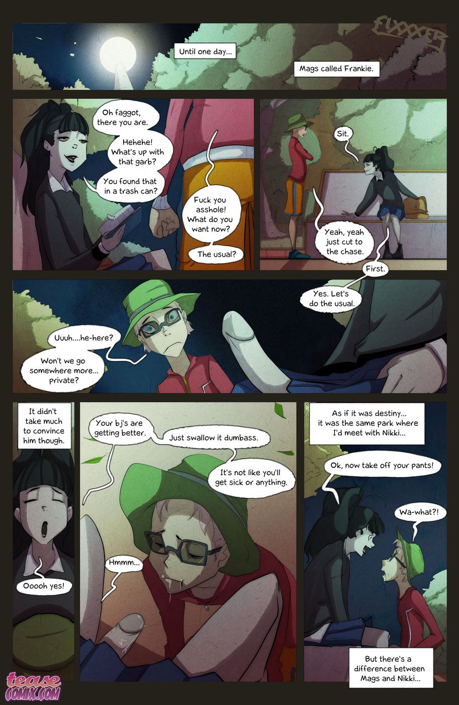 She Is Riley [Tease Comix] - Chapter 4 — Page 17