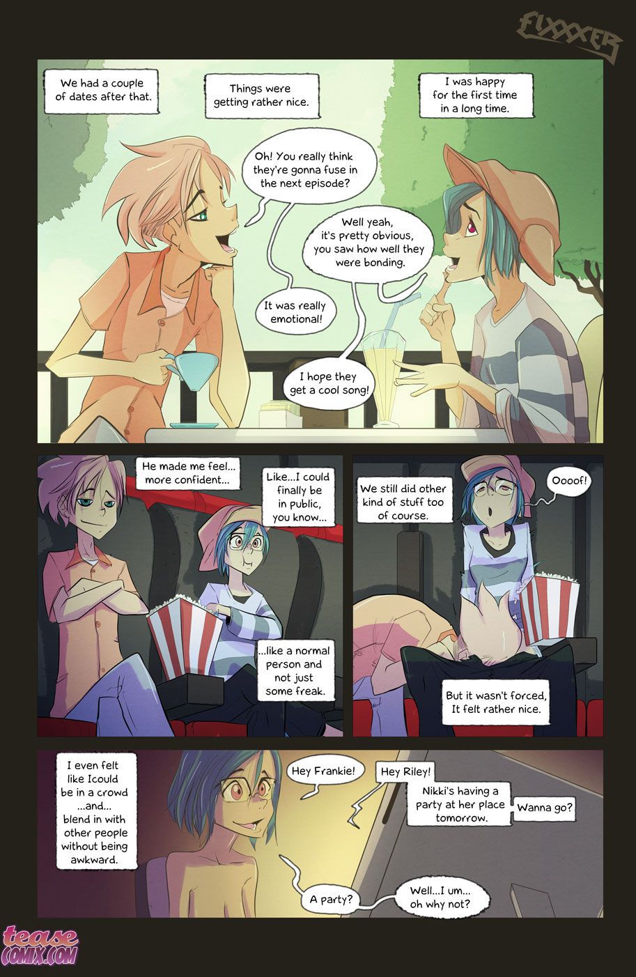 She Is Riley [Tease Comix] - Chapter 3 — Page 22
