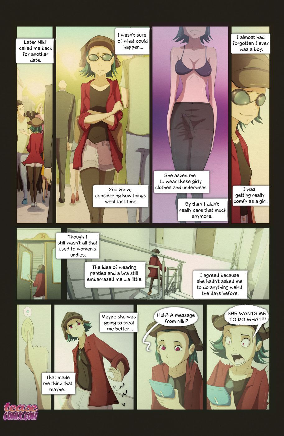 She Is Riley [Tease Comix] - Chapter 2 — Page 17
