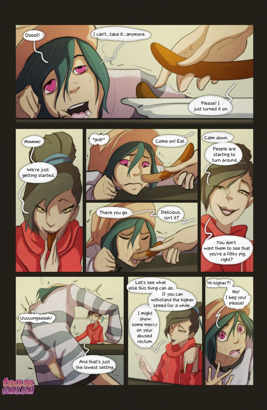 She Is Riley [Tease Comix] - Chapter 2 — Page 5