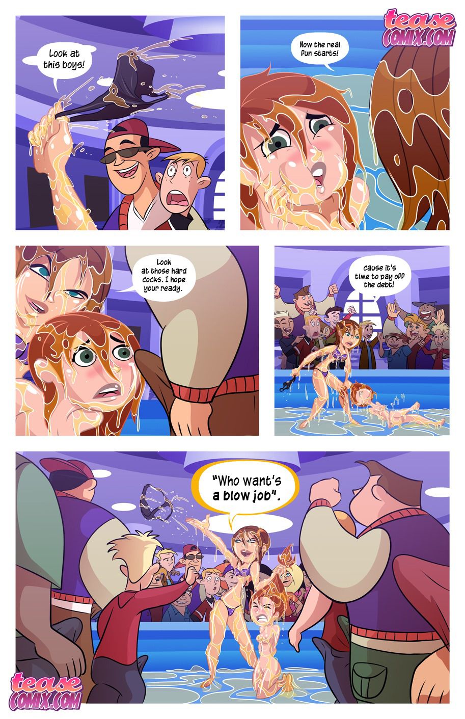Cheer Fight (Kim Possible) [Tease Comix] - Chapter 1 — Page 15