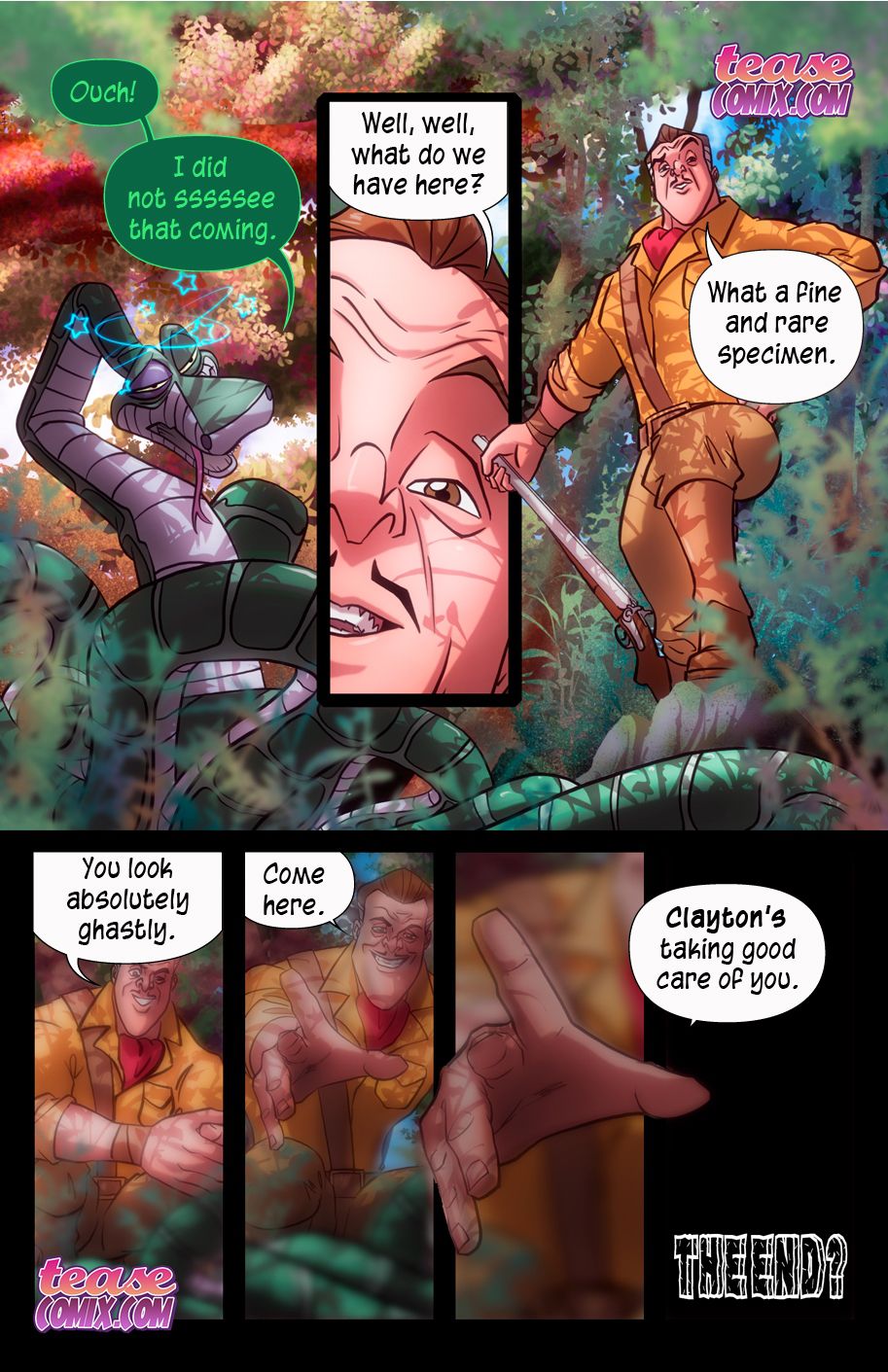The Legend Of The White Ape And The Snake (Tarzan) [Tease Comix] - Chapter 2 — Page 27