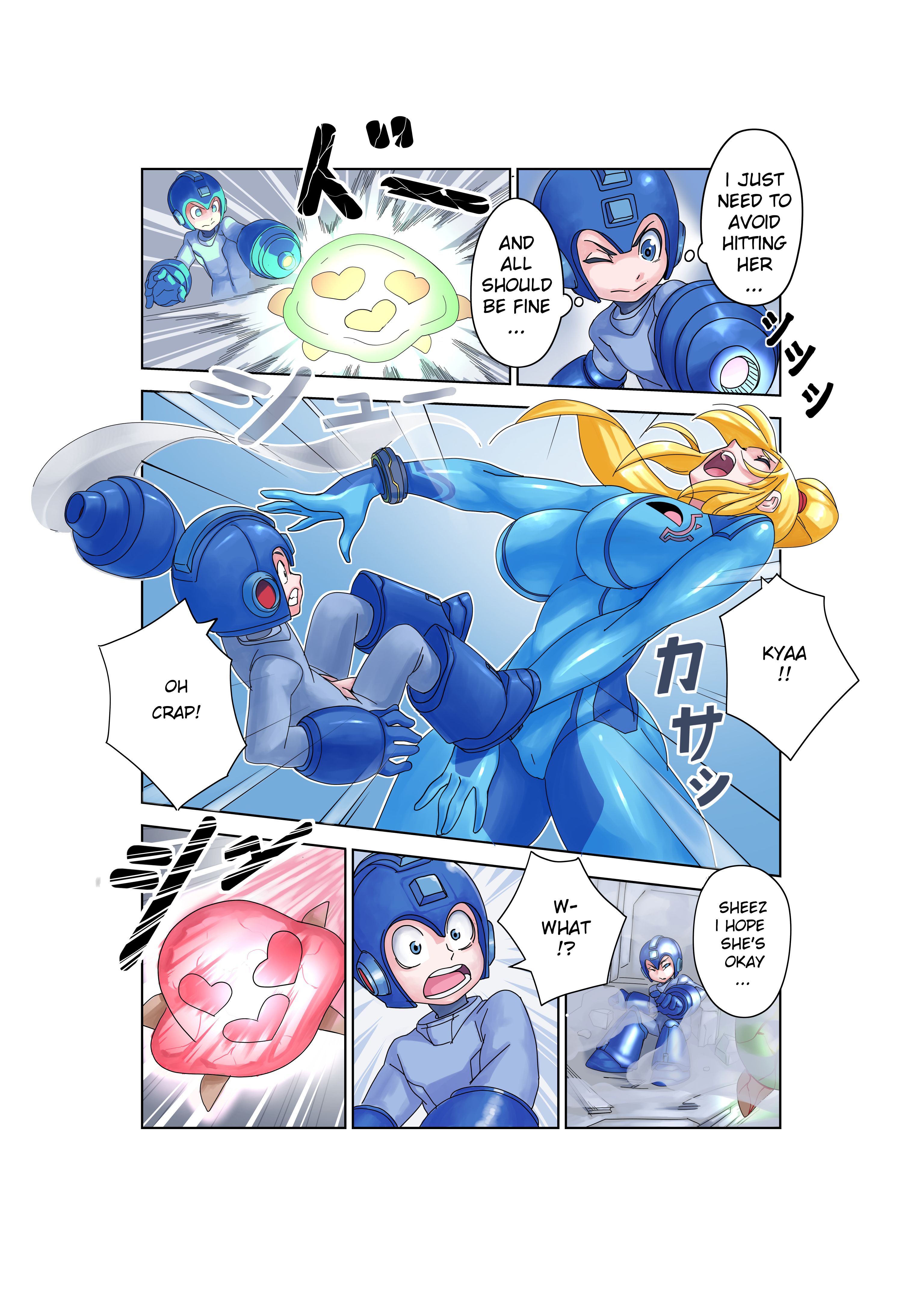Bombshell Bomber (Mega Man , Metroid) [Nisego] - Chapter 1 — Page 14