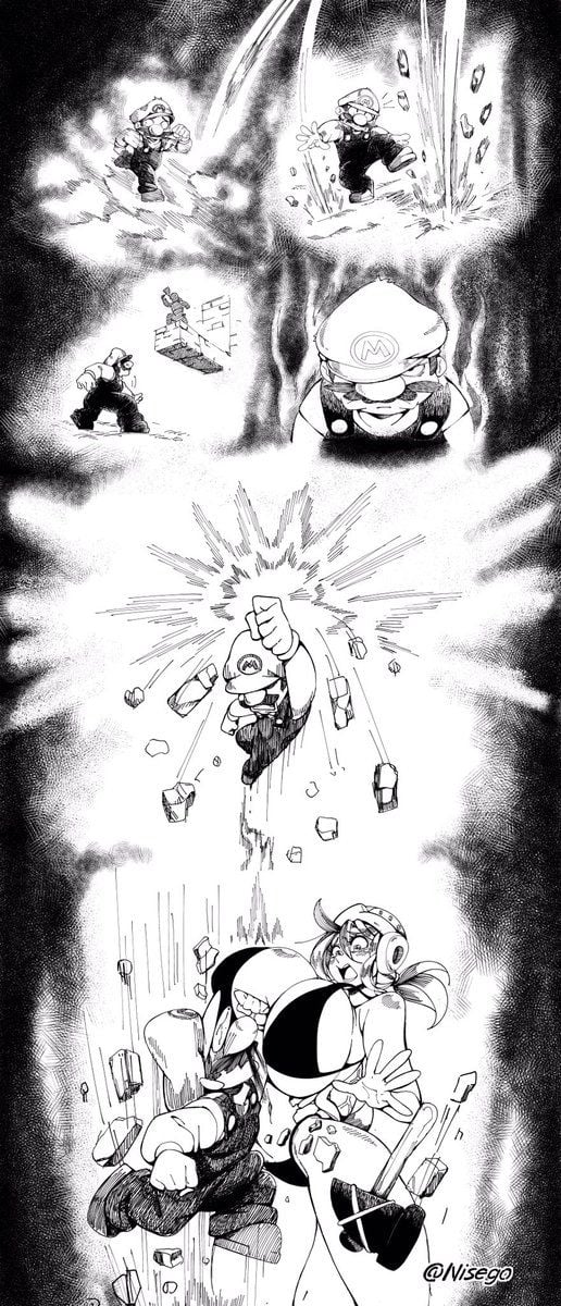 Super Mario Inktober (Mario Series) [Nisego] - Chapter 1 — Page 24