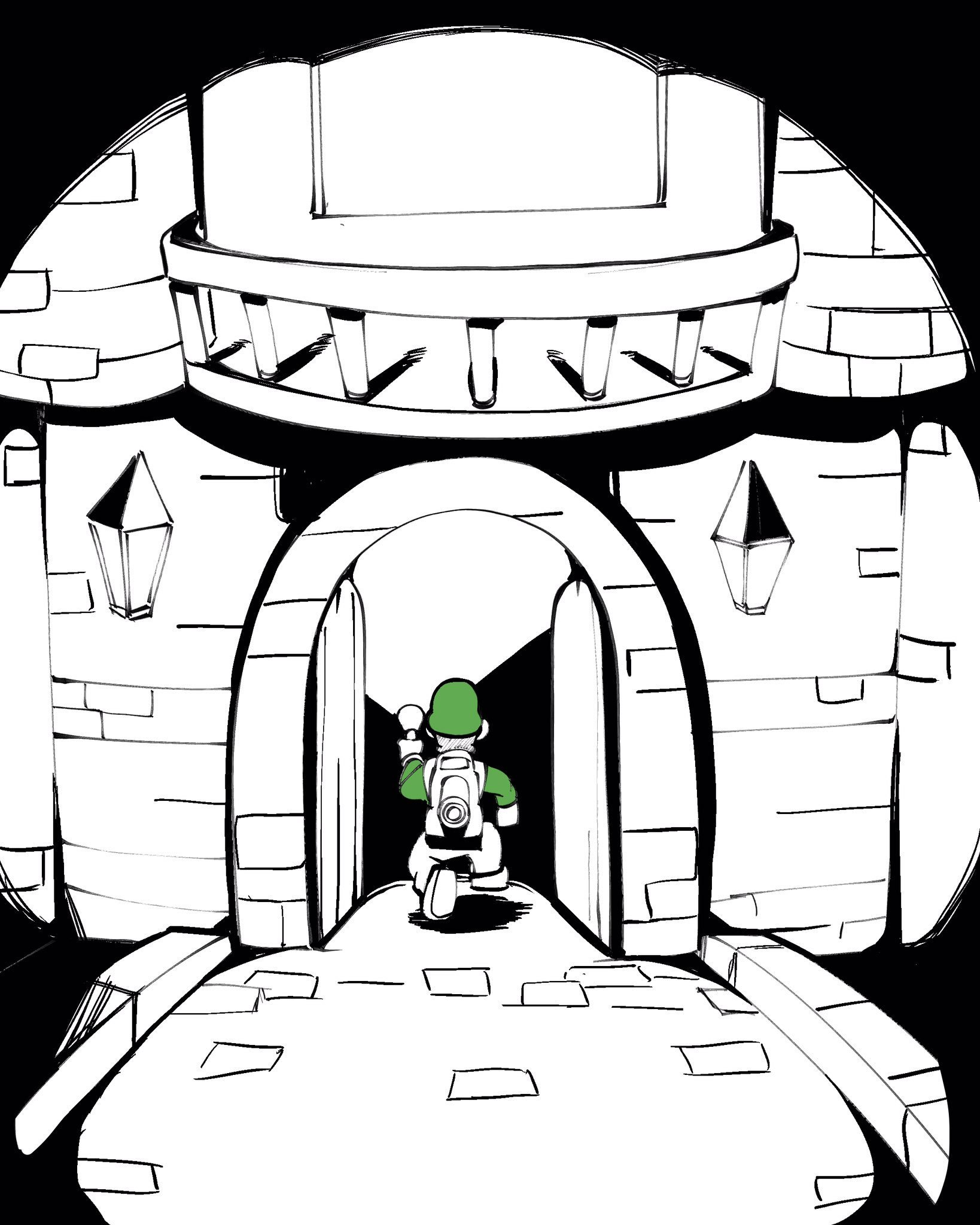 Super Mario Inktober (Mario Series) [Nisego] - Chapter 2 — Page 23
