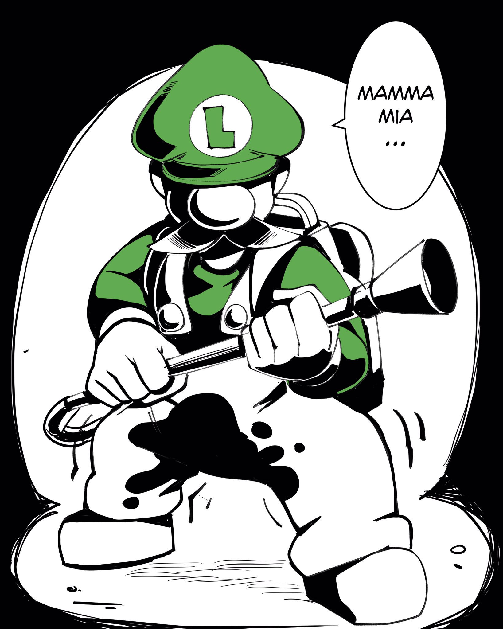 Super Mario Inktober (Mario Series) [Nisego] - Chapter 2 — Page 33