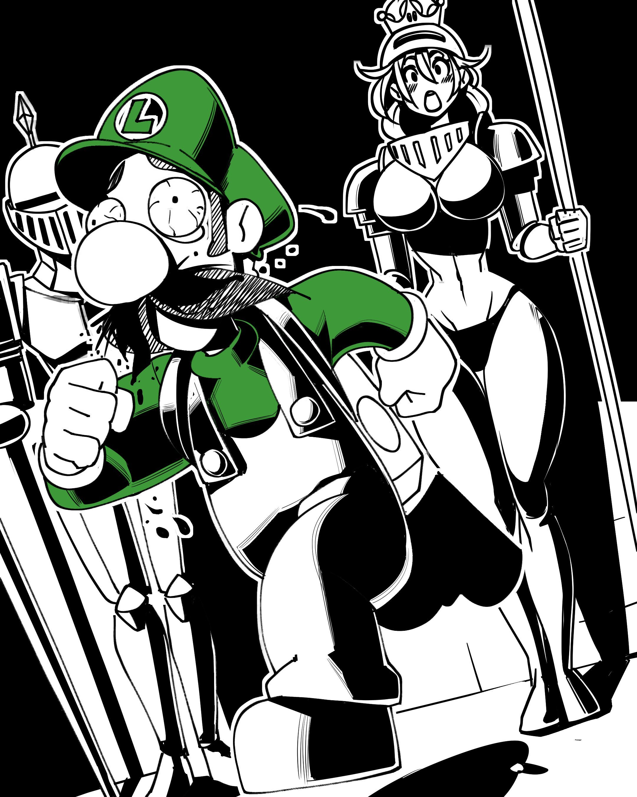 Super Mario Inktober (Mario Series) [Nisego] - Chapter 2 — Page 67