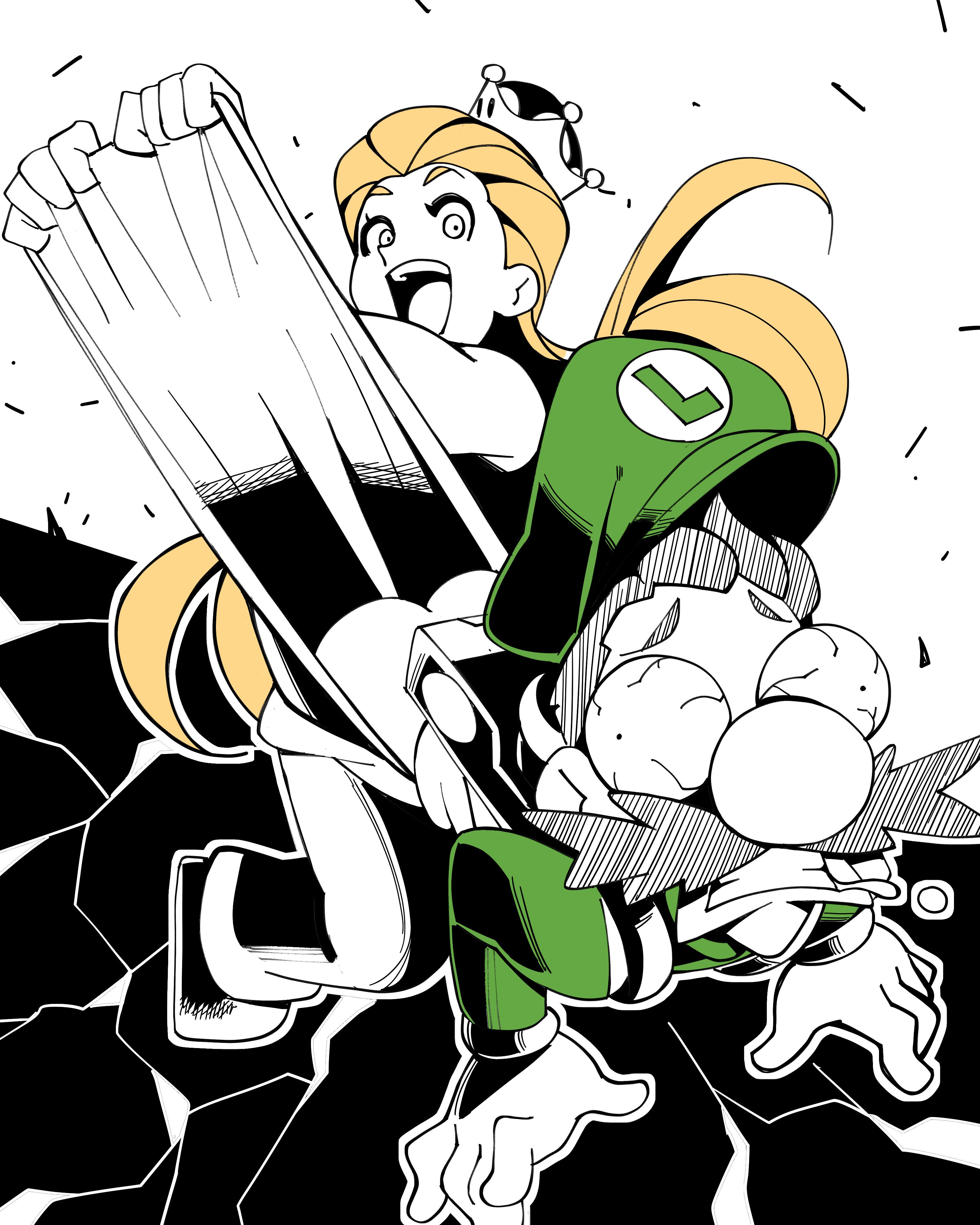 Super Mario Inktober (Mario Series) [Nisego] - Chapter 2 — Page 73